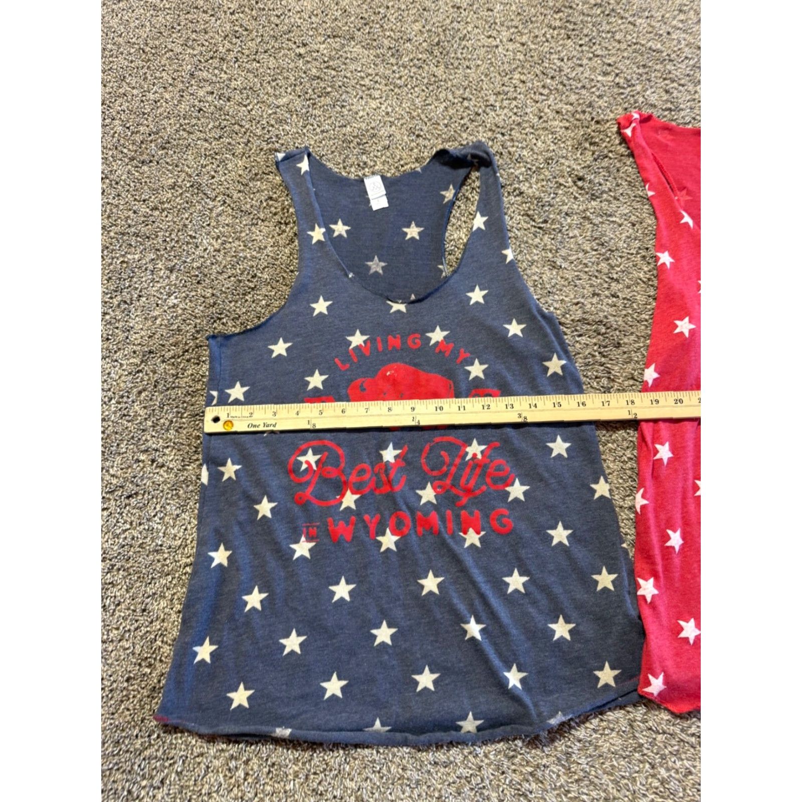 Alife Wyoming Tank Top Shirt L Women Red 100% Cotton Lightweight Basic - Best Life Lot Of 2 Size L / US 10 / IT 46 - 6 Thumbnail