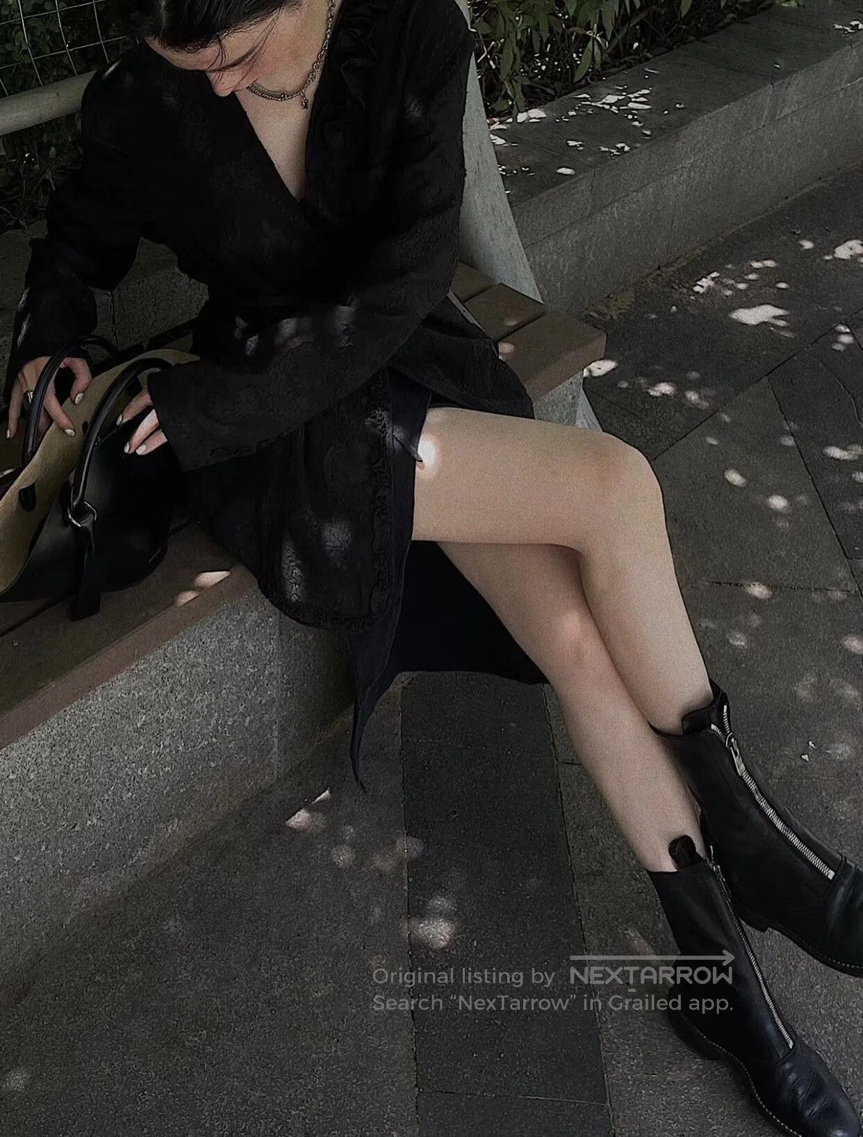 Guidi elegant black leather mid-calf boots. Size US 6 / IT 36 - 9 Thumbnail