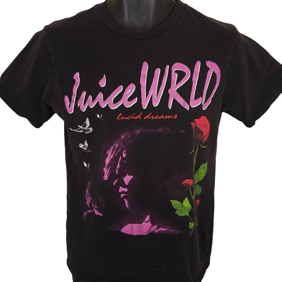 Other Juice WRLD T Shirt Mens Size Small Black 999 Lucid Dreams Size US S / EU 44-46 / 1 - 1 Thumbnail