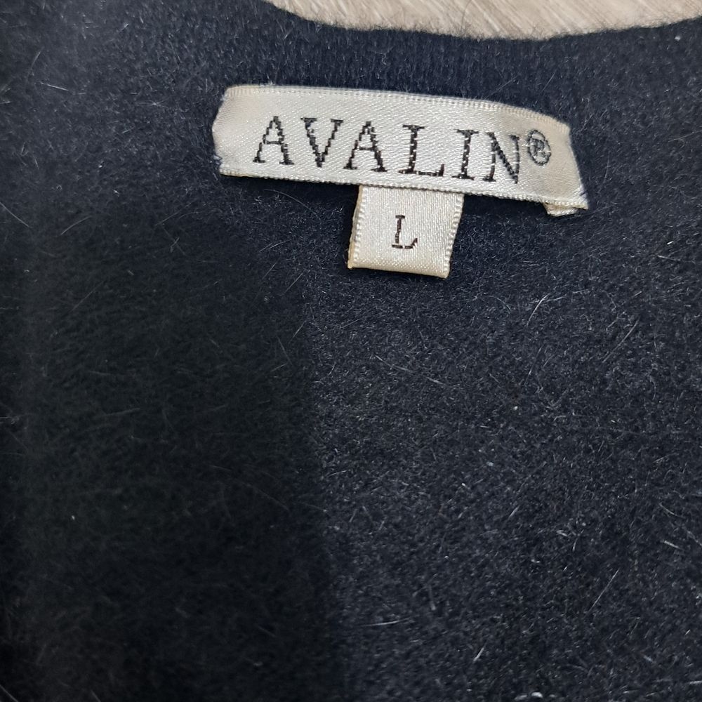 Other Avalin Angora Rhinestones Embellished Y2K Cardigan Gothic Sw Size L / US 10 / IT 46 - 5 Thumbnail