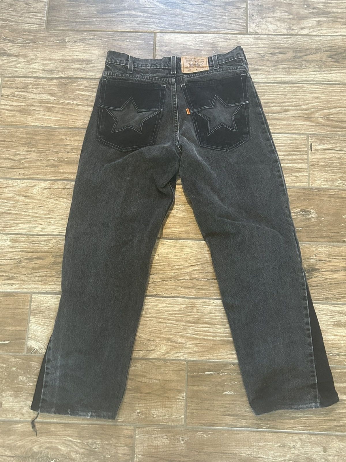 Levi's Crazy Rare Star Levi’s Baggy Orange Tab Size US 31 - 1 Thumbnail