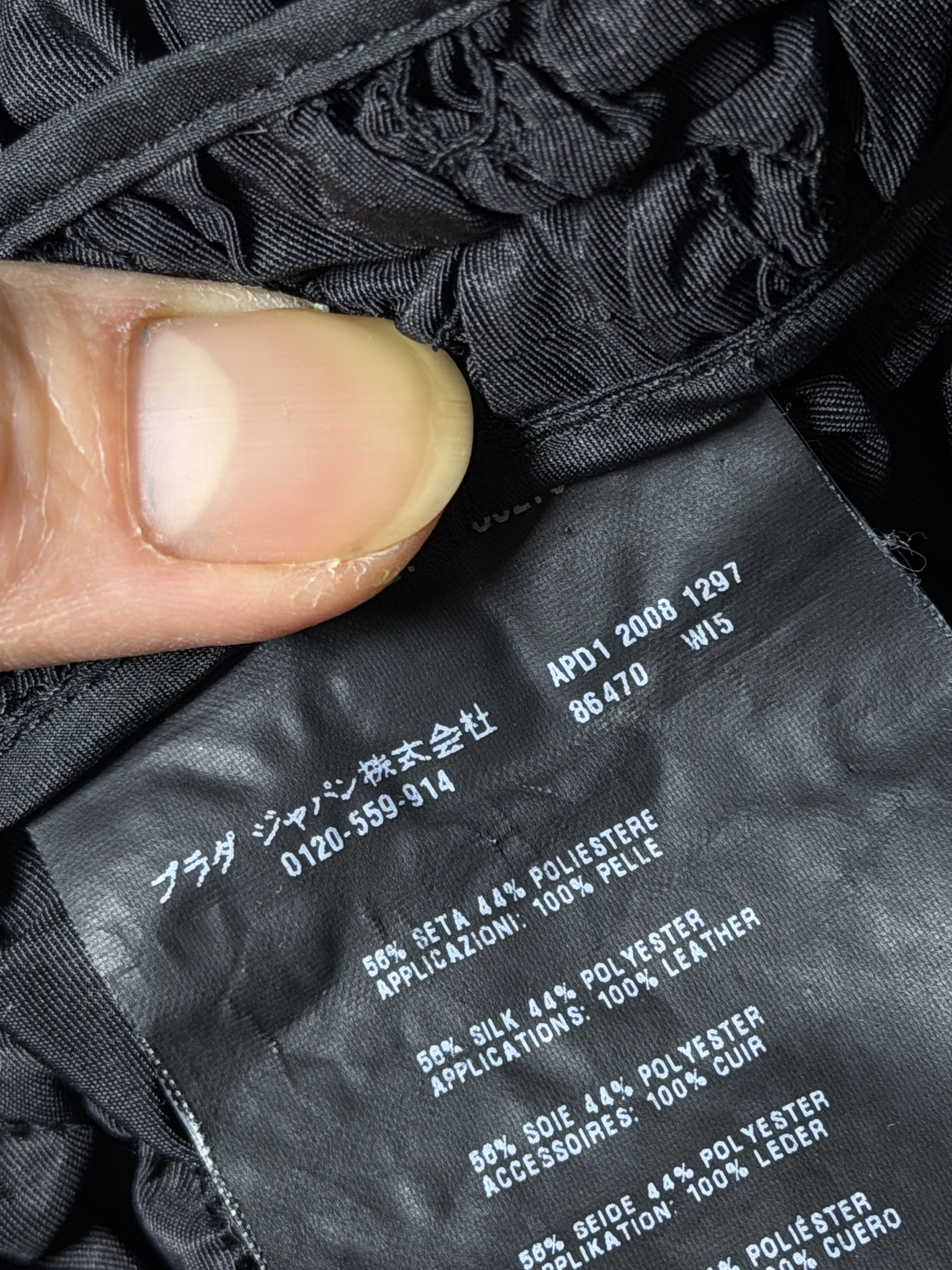 Prada Prada FW2007 Crinkled Quilted Coat Size S / US 4 / IT 40 - 7 Thumbnail