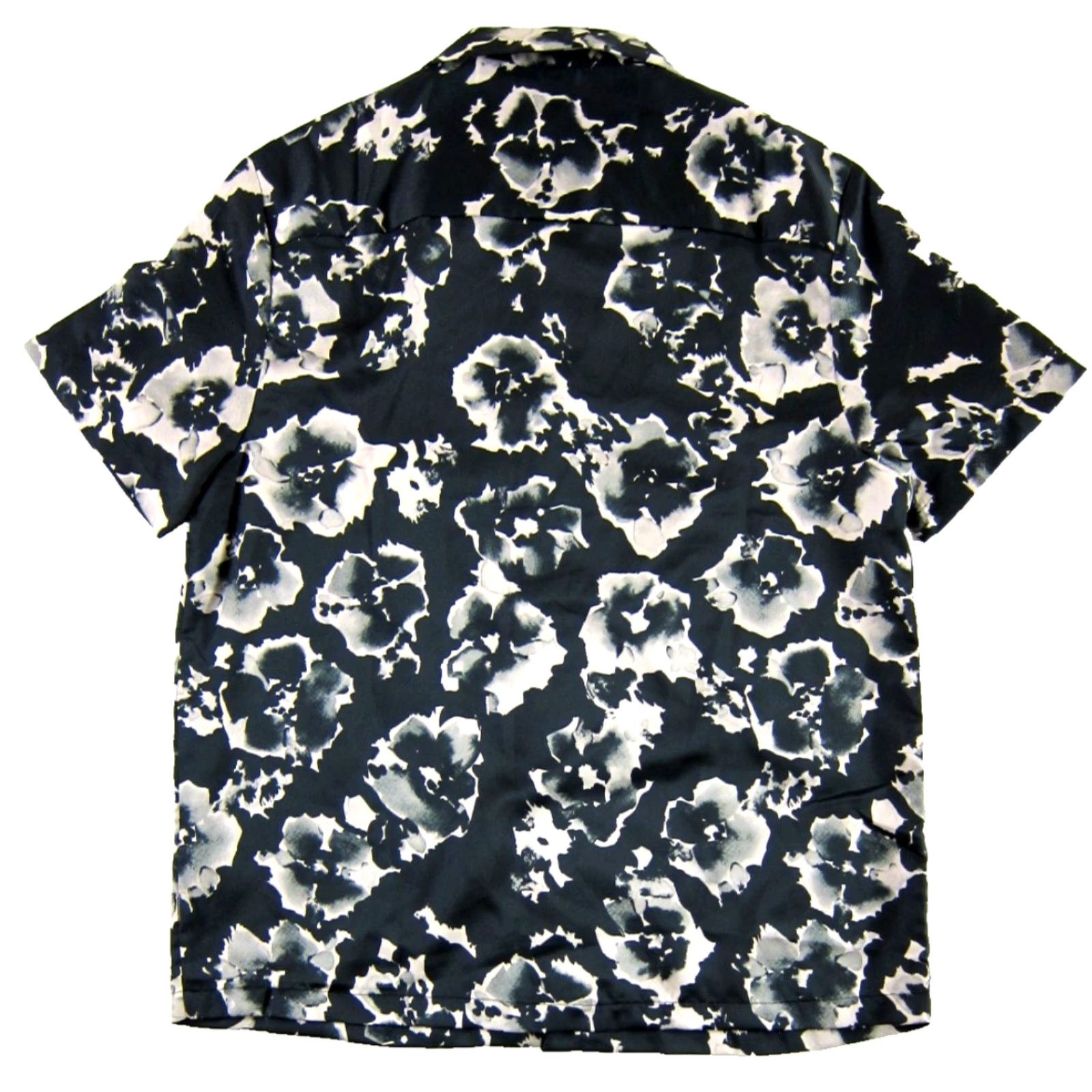 Topshop Topshop Men's Hawaiian Shirt Short Sleeve Collared Button-Up Black Floral NWT Size S Size US S / EU 44-46 / 1 - 2 Thumbnail