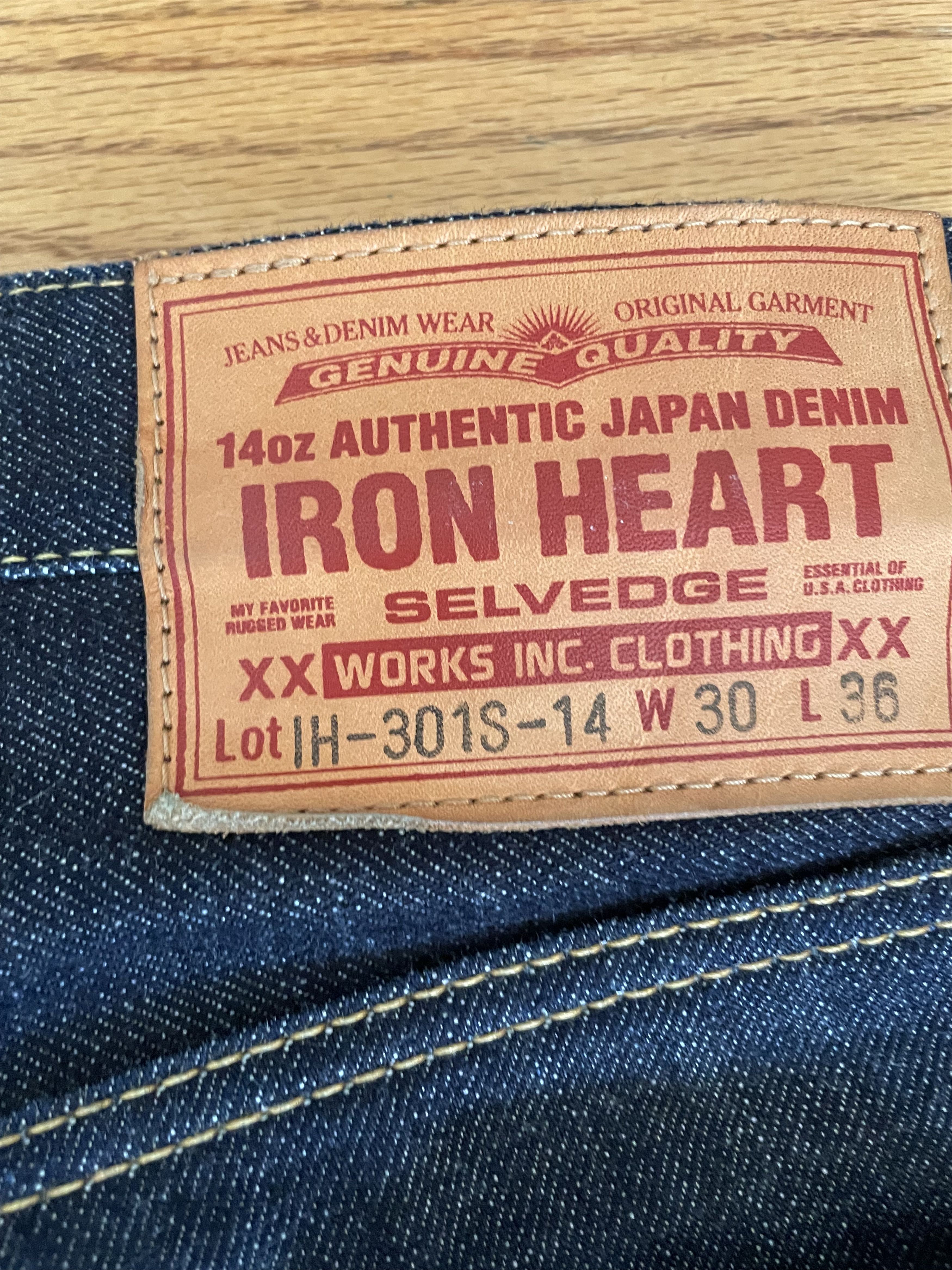 Iron Heart IH-301S Size US 30 / EU 46 - 3 Thumbnail