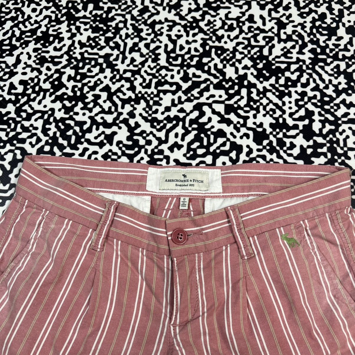 Abercrombie & Fitch Vintage Y2K Abercrombie Fitch Sexy Style Striped Mini Shorts Size 25" / US 0 / IT 36 - 9 Thumbnail