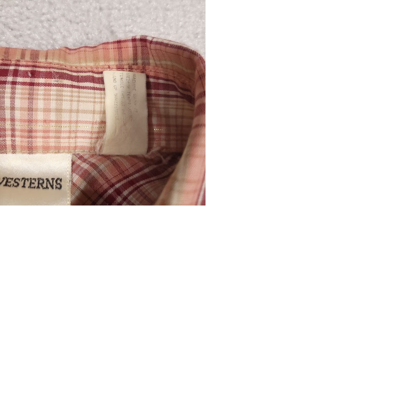 Vintage VINTAGE Dan River DR Westerns Long Sleeve Pearl Snap Shirt Mens 15.5 33 USA Made Size US L / EU 52-54 / 3 - 10 Thumbnail