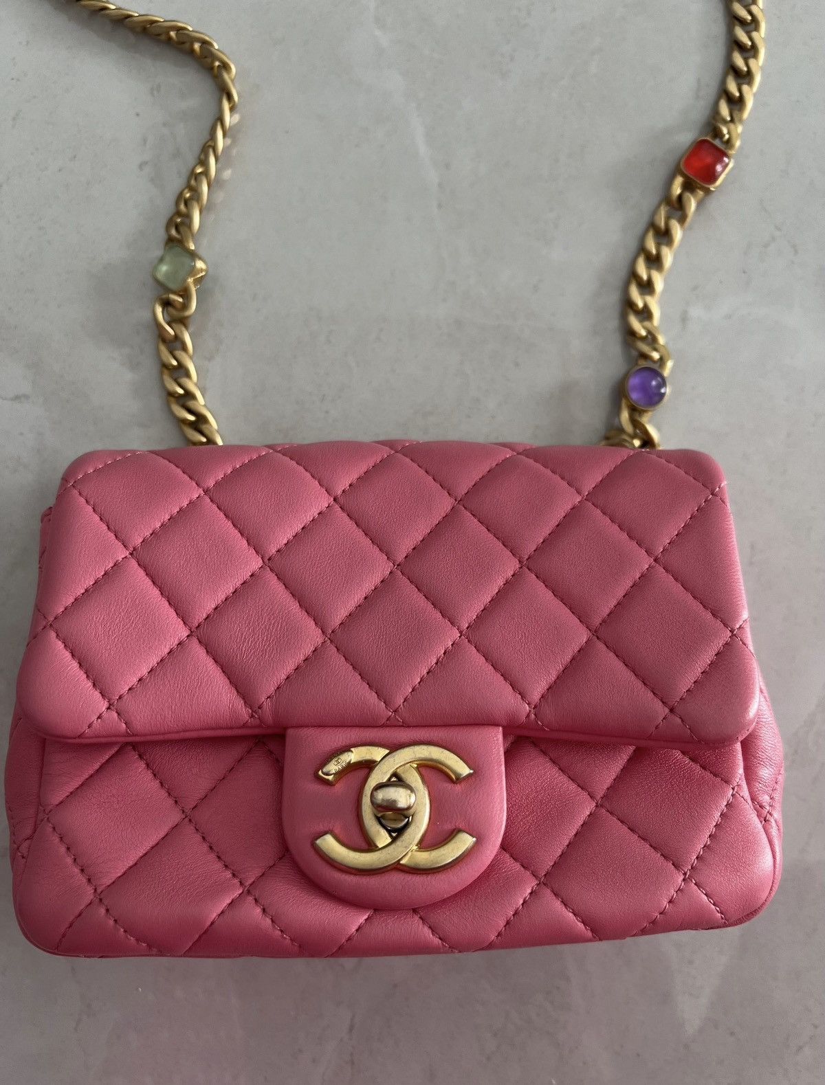 Chanel Chanel Pink Classic Flap CF Limited Edition Size ONE SIZE - 2 Thumbnail