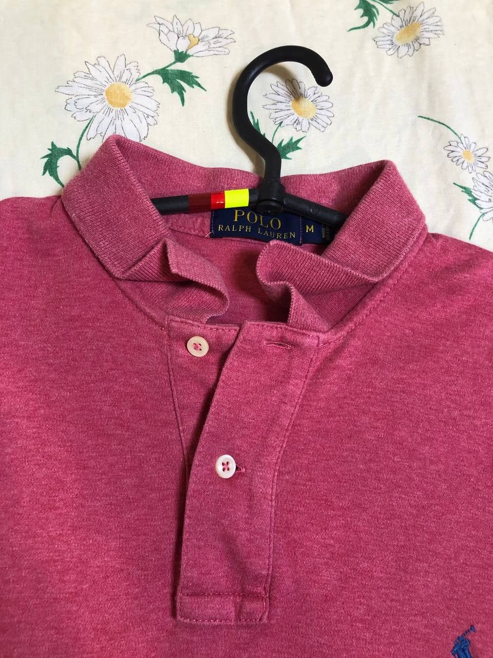 Polo Ralph Lauren Mens Polo Ralph Lauren Red Slim Polo Shirt Button Down Size US M / EU 48-50 / 2 - 12 Thumbnail