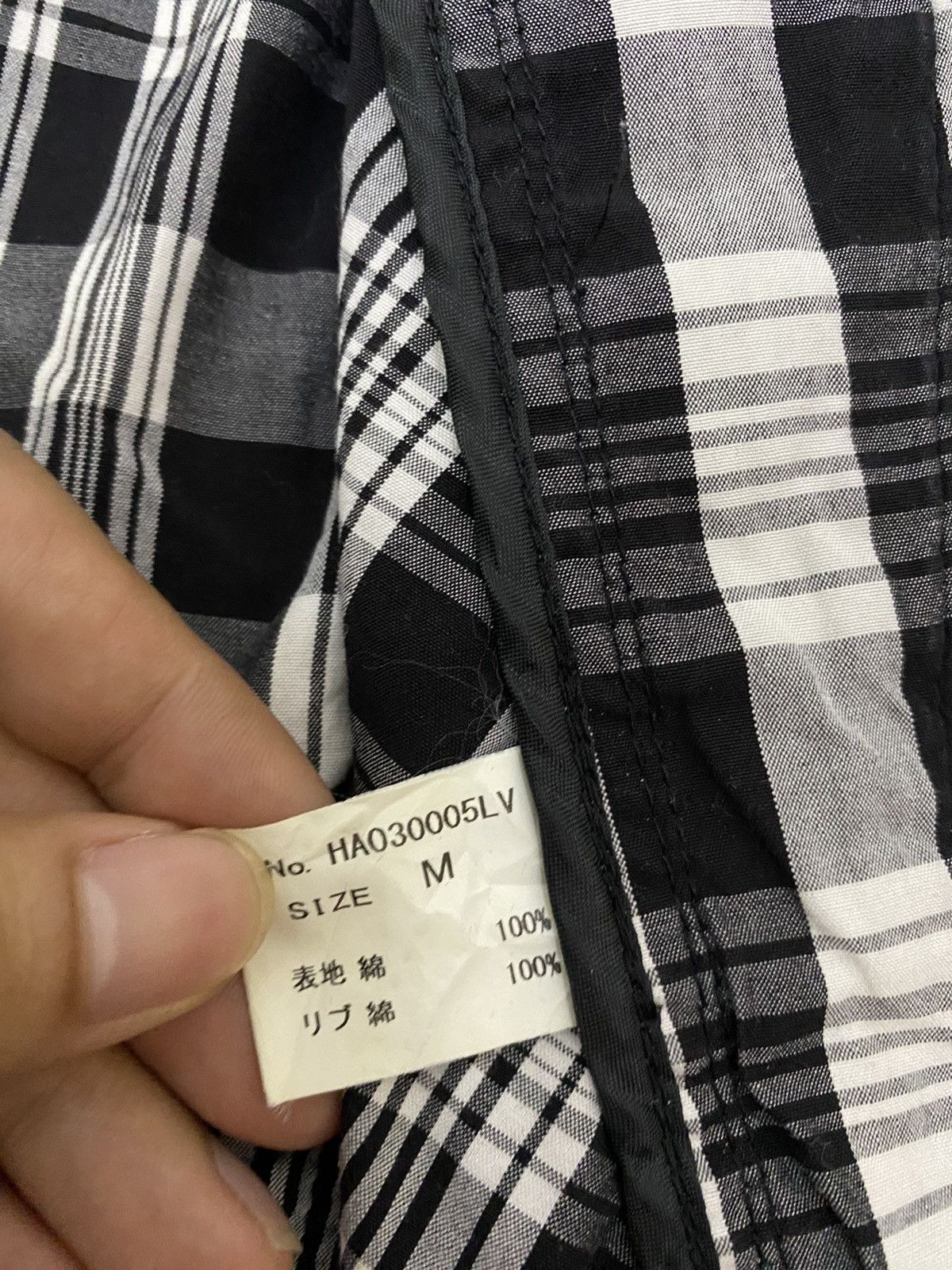 HARE × Japanese Brand Hare check light jacket Size US M / EU 48-50 / 2 - 7 Thumbnail