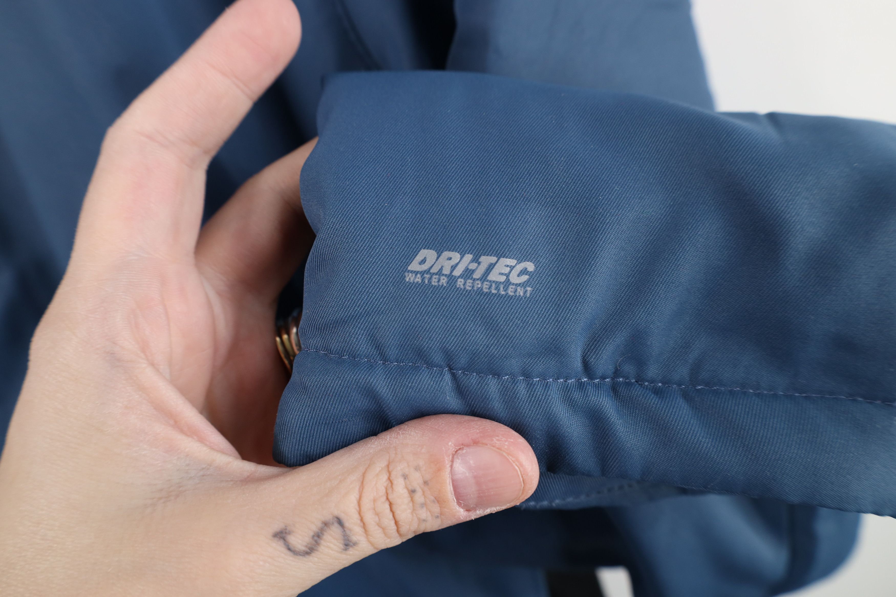 Hi Tec Vintage Hi Tec Spell Reflective Full Zip Puffer Jacket Blue Size US M / EU 48-50 / 2 - 5 Thumbnail