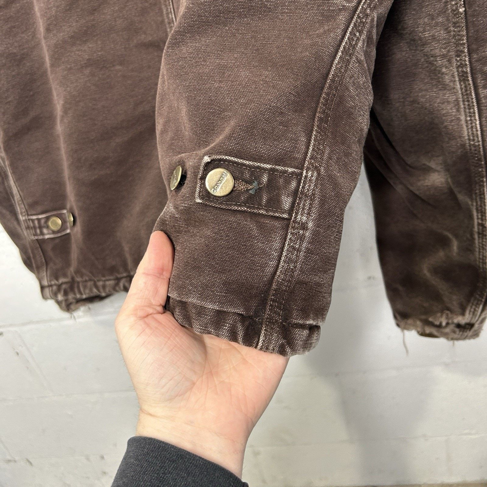 Carhartt Vintage Carhartt Quilted Traditional Jacket “Dark Brown” J22 Size US L / EU 52-54 / 3 - 16 Thumbnail