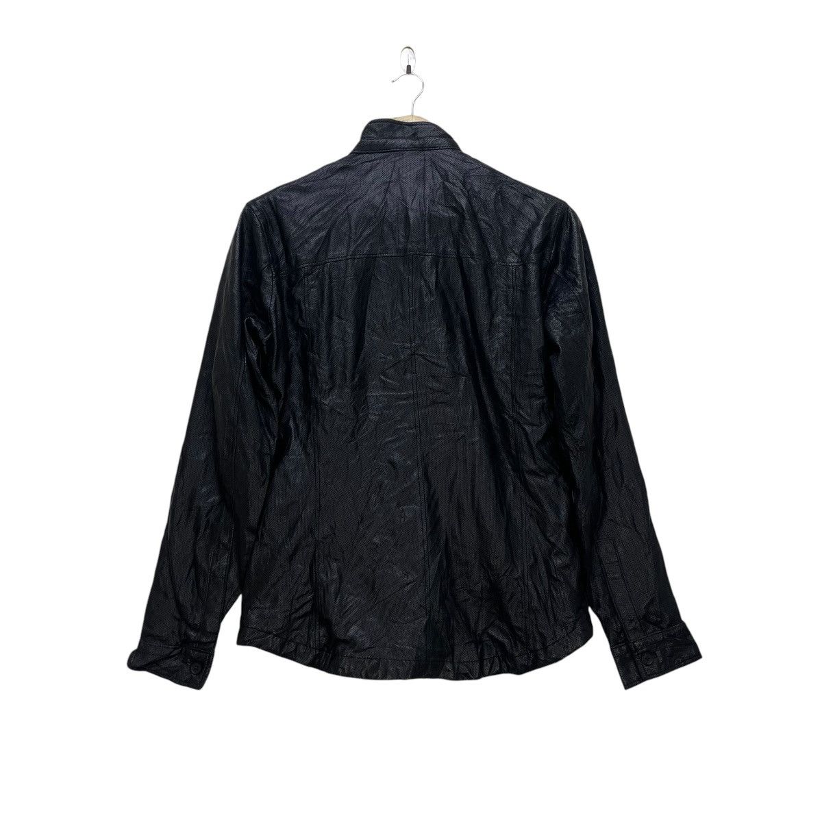 Genuine Leather × JOSEPH HOMME Japanese Brand Joseph Homme Polo Button Up Sheep Skin Size US M / EU 48-50 / 2 - 2 Thumbnail