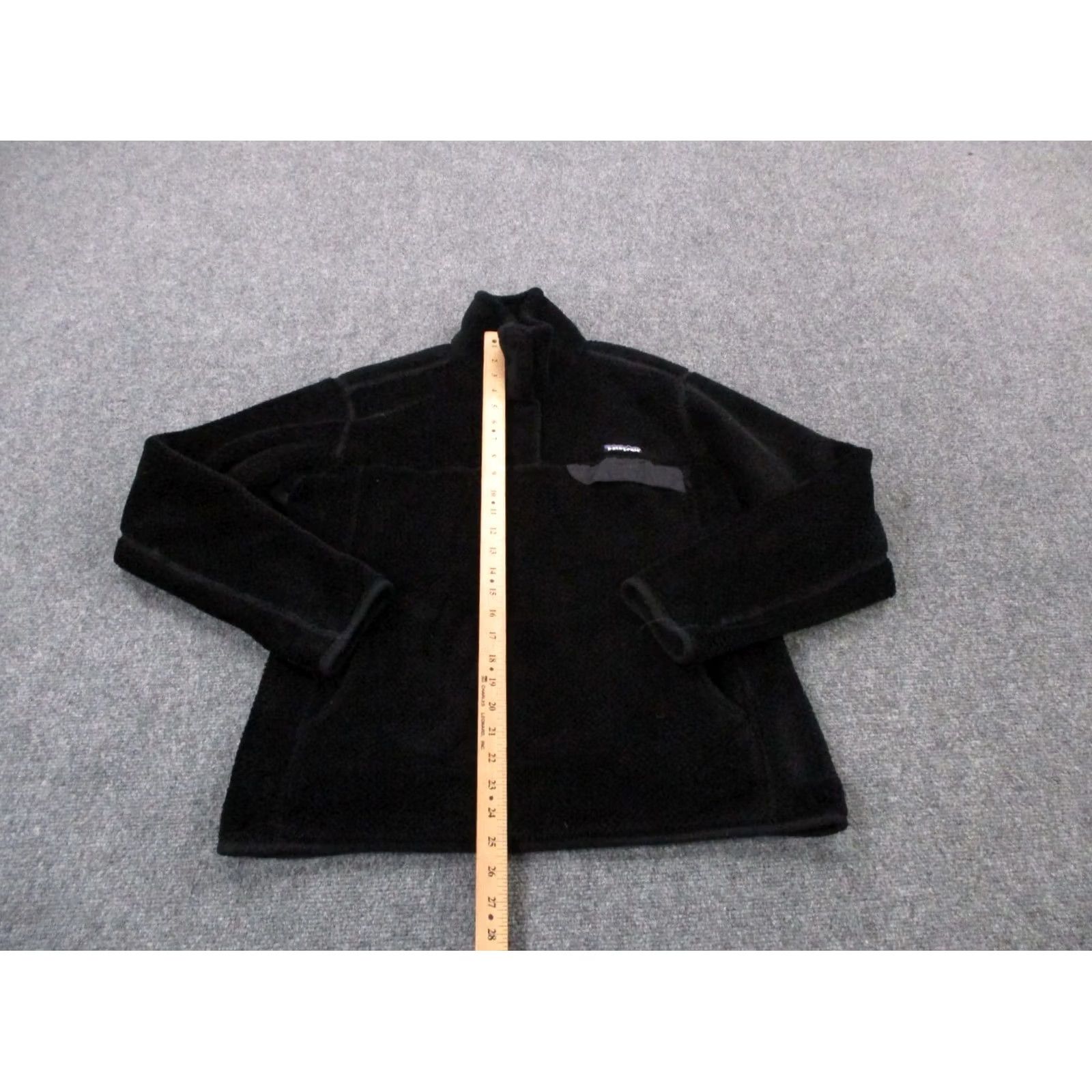 Patagonia Patagonia Jacket Womens L Black Fuzzy Fleece Sweater Jumper Outdoor Hiking 25441 Size L / US 10 / IT 46 - 3 Thumbnail