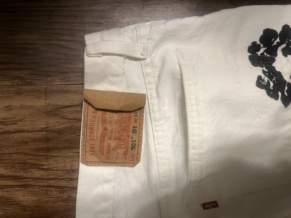 DENIM TEARS Used Denim Tears White Jean Pants Size US 34 / EU 50 - 8 Thumbnail
