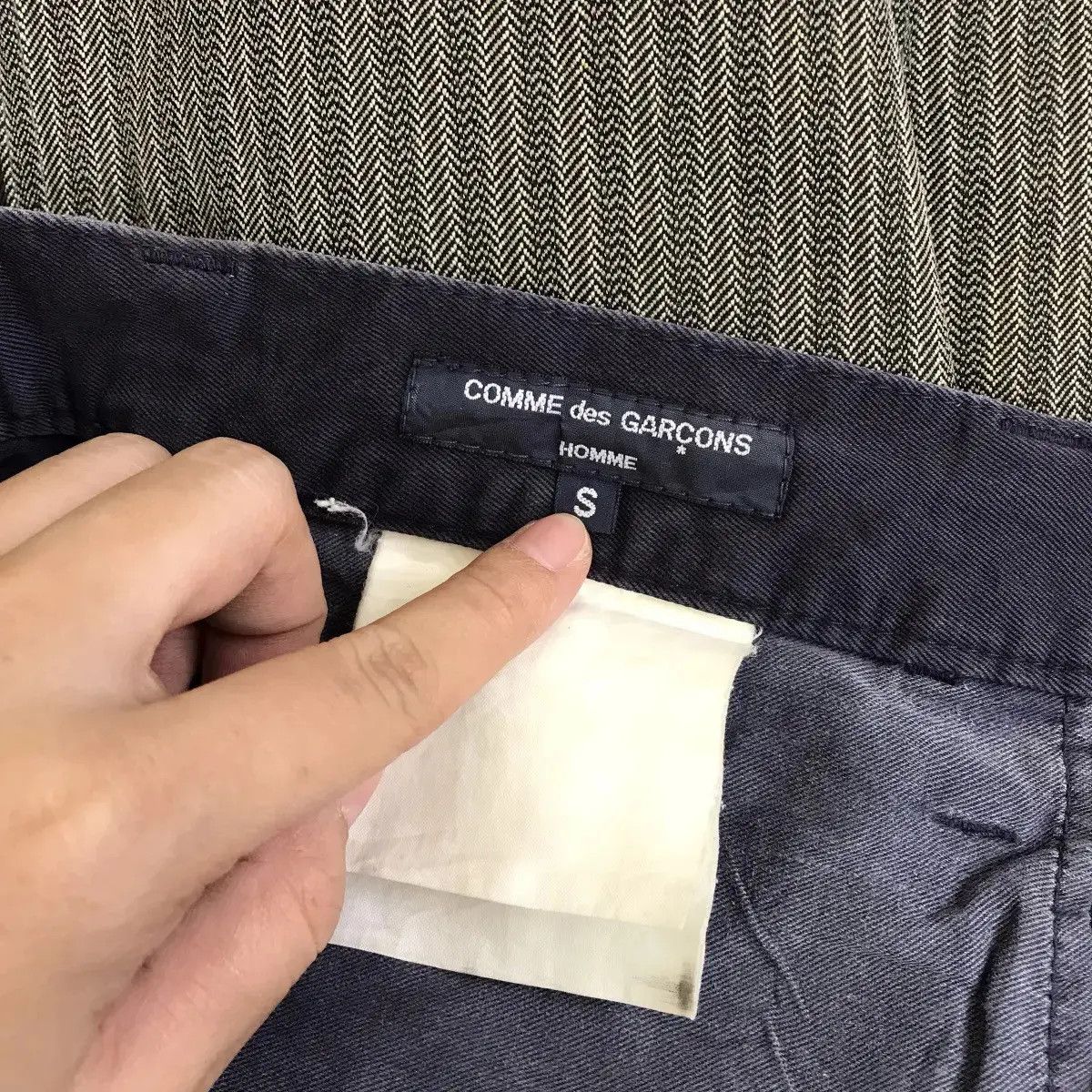 Comme des Garcons Vintage COMME DES GARCONS HOMME Patchwork Denim Jeans Pant Size US 30 / EU 46 - 3 Thumbnail