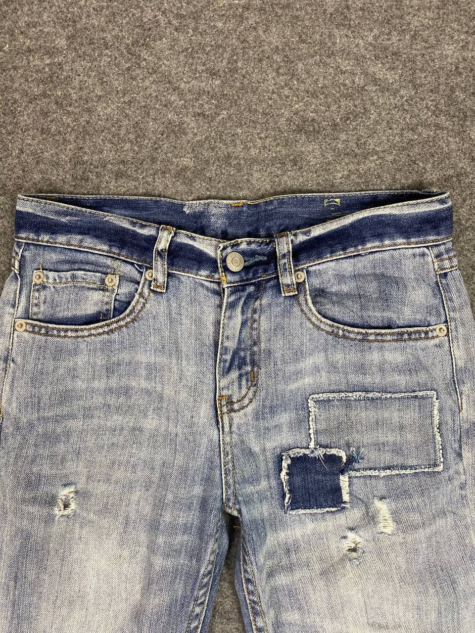 Japanese Brand japanese brand patchwork distressed denim nice design Size 30" / US 8 / IT 44 - 16 Thumbnail