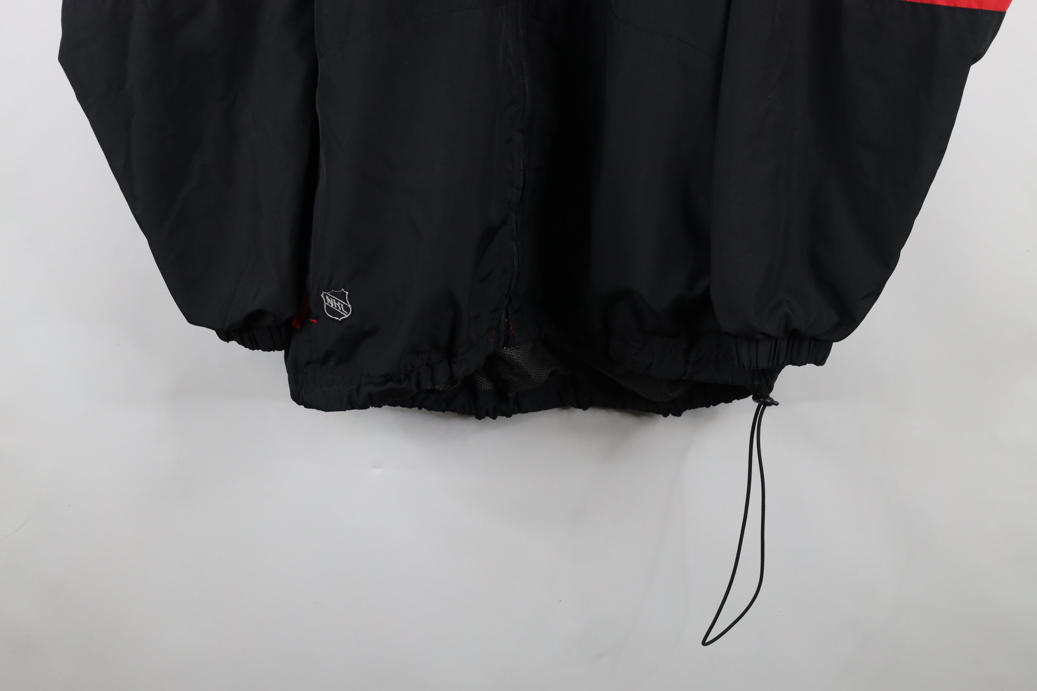 Vintage Vintage CCM Detroit Red Wings Hockey Full Zip Jacket Black Size US XL / EU 56 / 4 - 4 Thumbnail