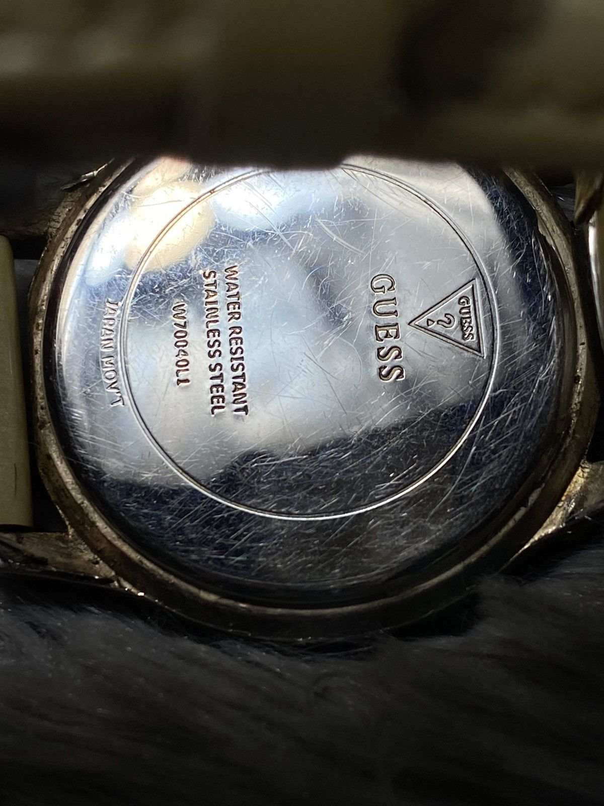 Guess × Vintage Guess Beige Leather Watch | Japanese Brand Size ONE SIZE - 6 Thumbnail