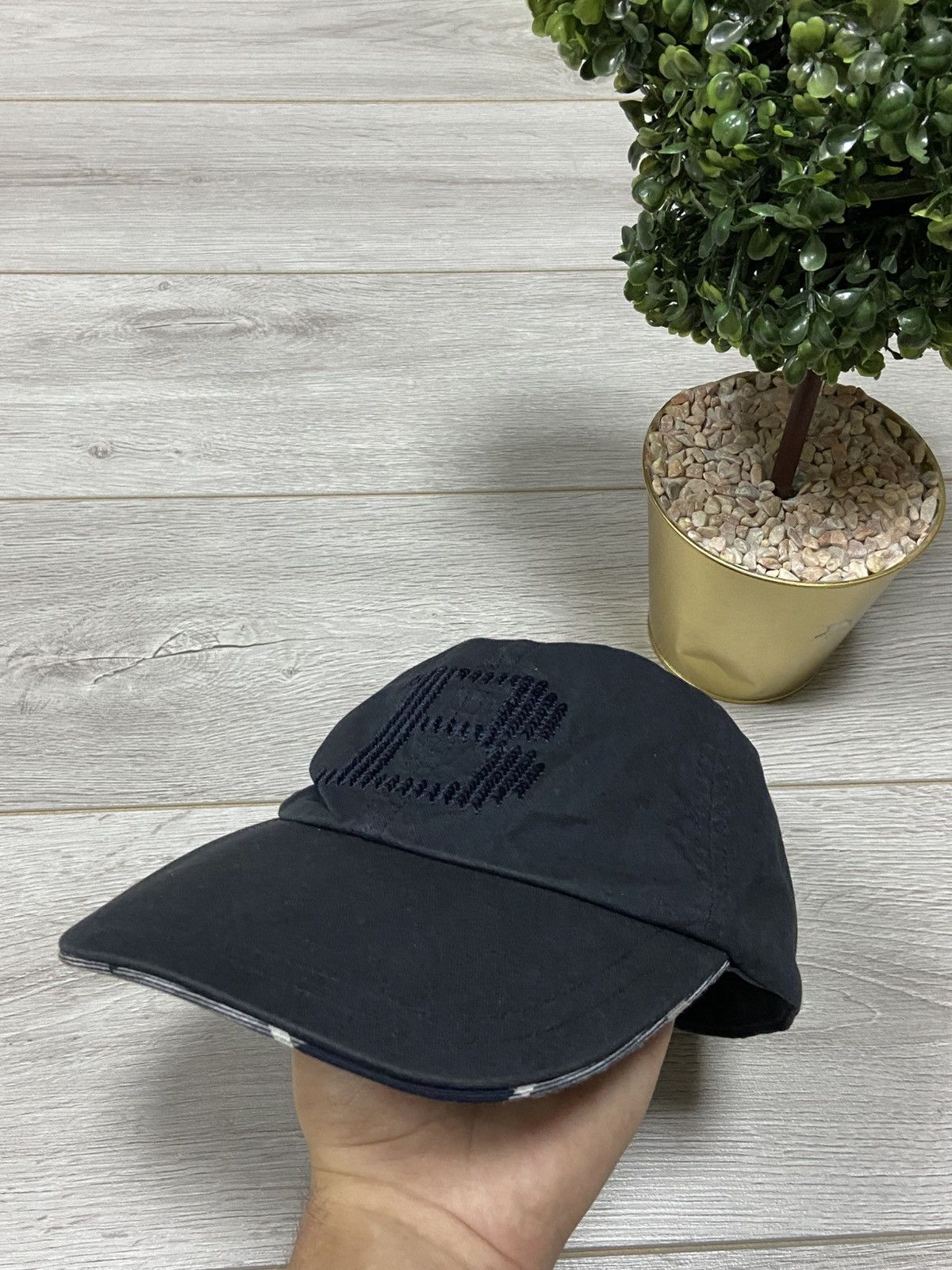 Burberry Burberry check big B horseferry vintage cap Size ONE SIZE - 8 Thumbnail