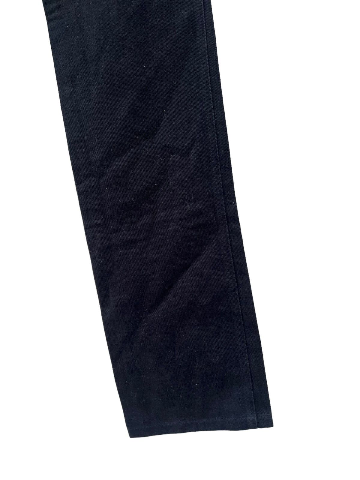 agnes b. Vintage Agnes B. Homme Paris Dark Black Trouser Pant Size US 29 - 19 Thumbnail