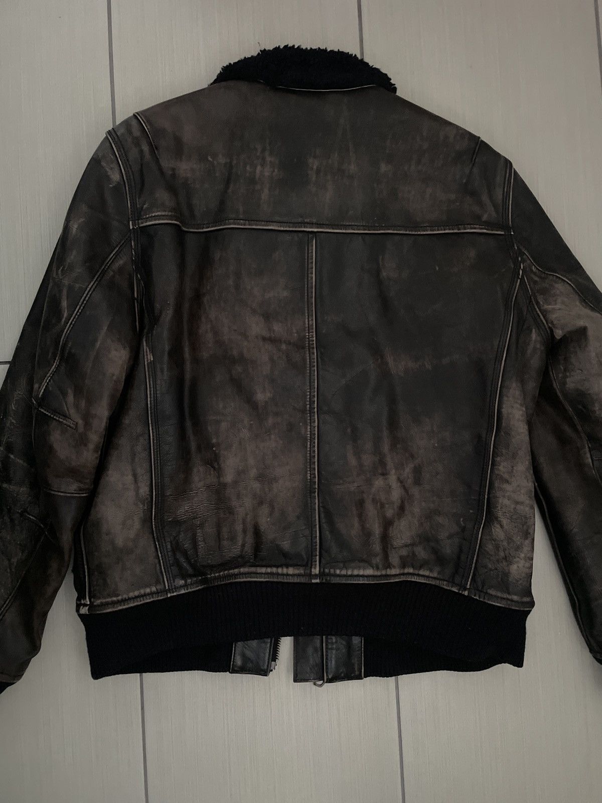 Gap Gap 1969 Vintage Leather Bomber Size US M / EU 48-50 / 2 - 6 Thumbnail
