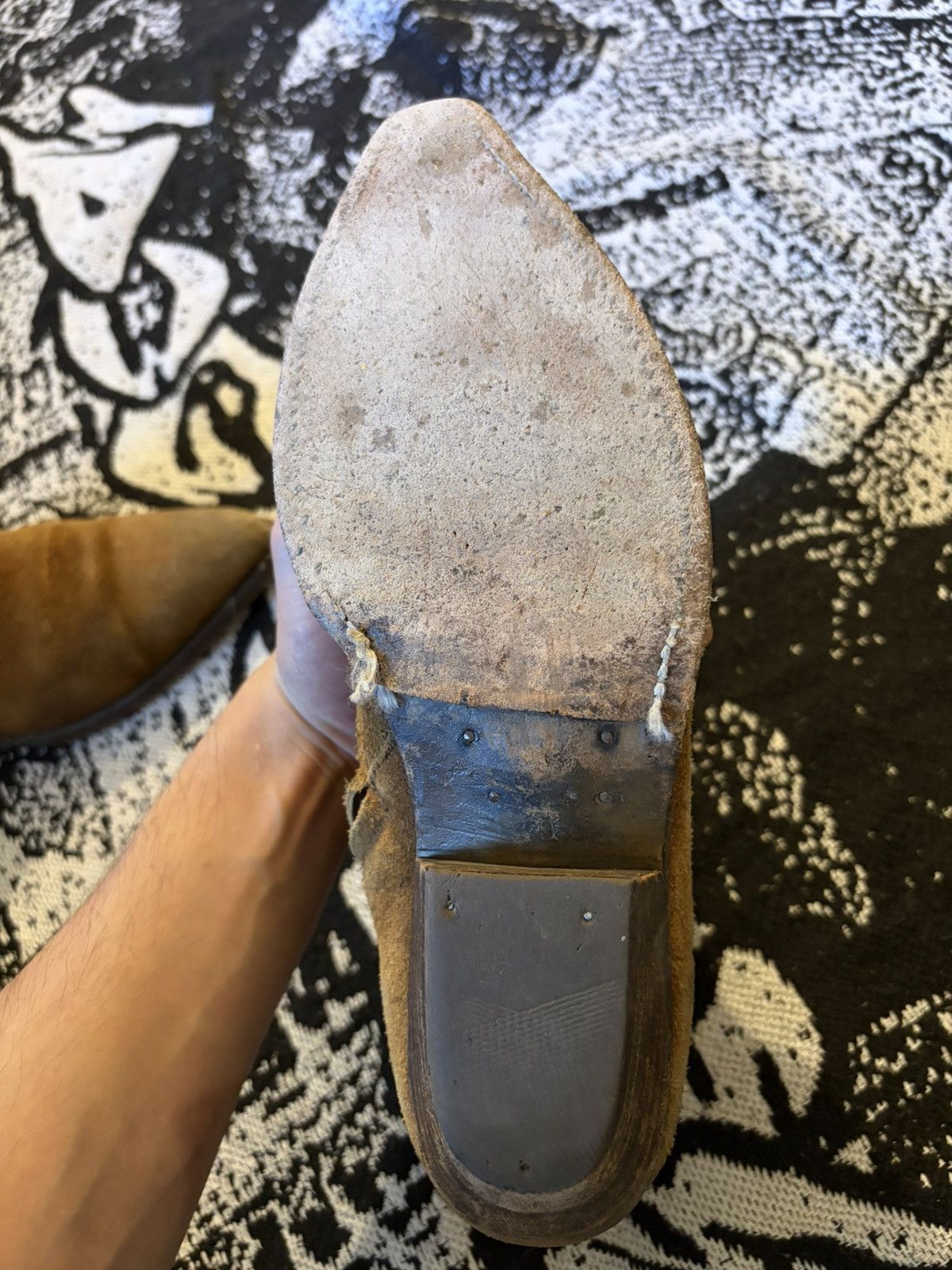 Saint Laurent Paris SS15 Santiag Roughout Suede Size US 7.5 / EU 40-41 - 4 Thumbnail