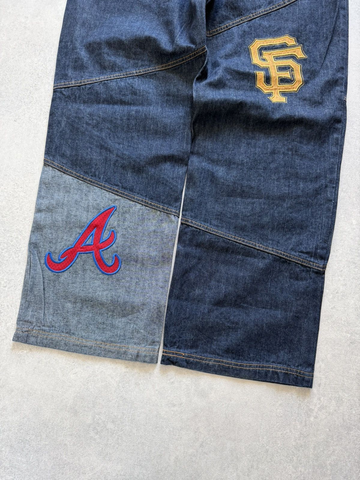 Majestic Vintage Jeans Majestic New York Yankees Streetwear pants Size US 44 / EU 60 - 10 Thumbnail