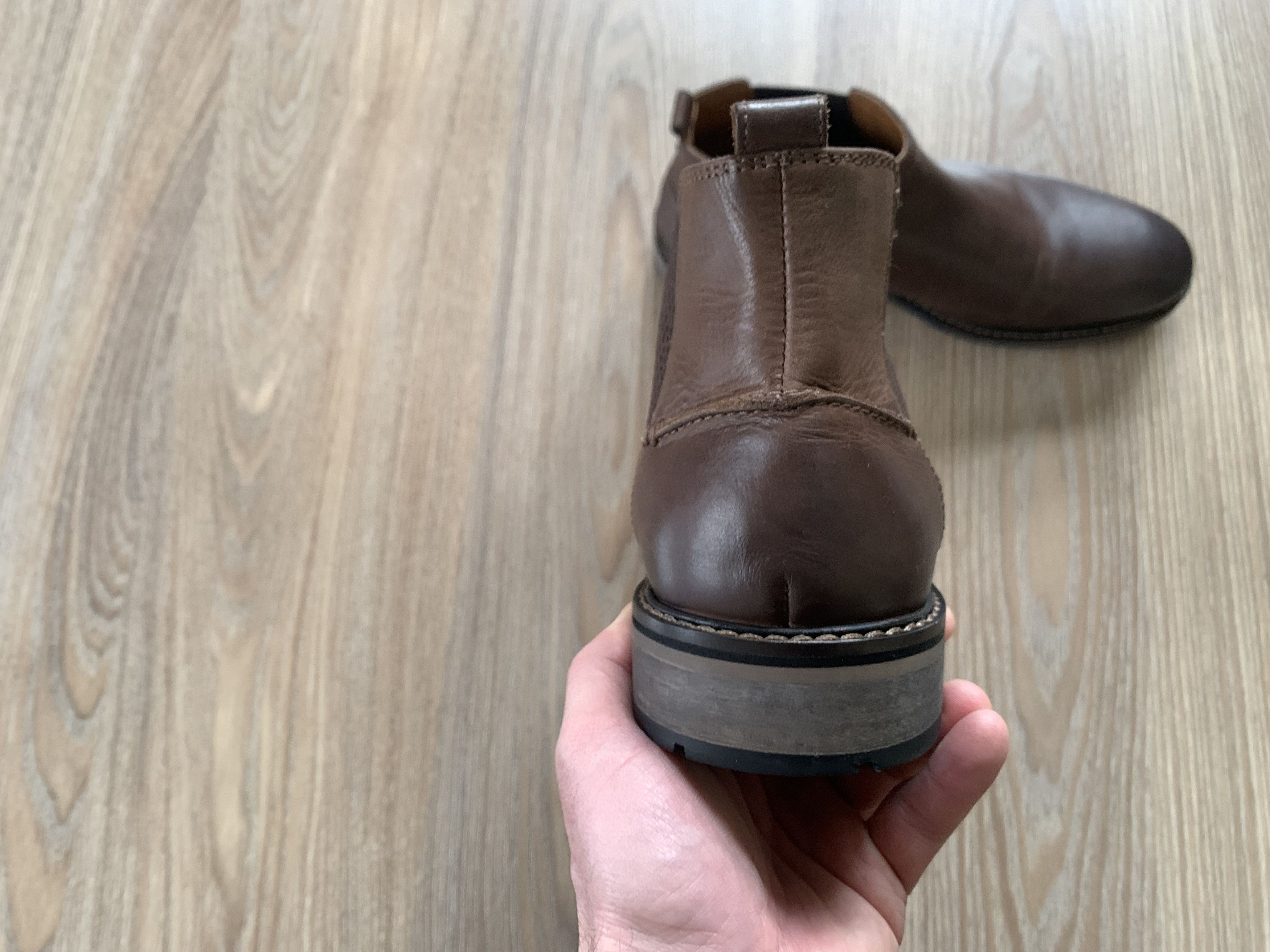 Dune London Mens Dune London Chorleys Chelsea Boots Brown Leather Size US 9 / EU 42 - 6 Thumbnail