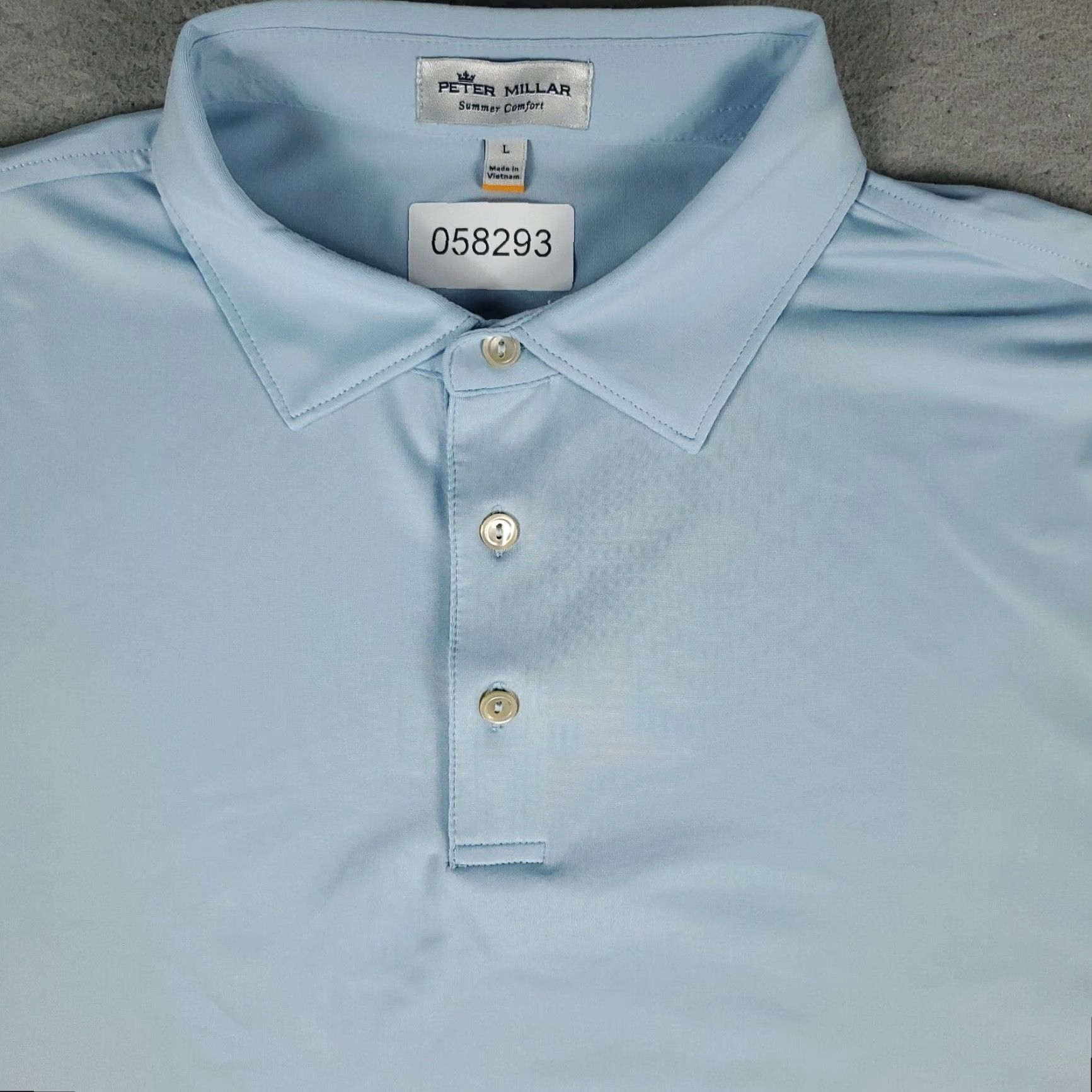Peter Millar Peter Millar Polo Shirt Mens Large Blue Summer Comfort Golf RUNS SHORT Polo Mens L Blue Summer Comfort Golf Peter Millar Size US L / EU 52-54 / 3 - 2 Thumbnail
