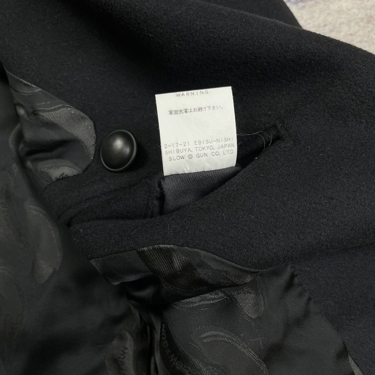 14th Addiction Slow gun Wool Napoleon jacket Size US M / EU 48-50 / 2 - 11 Thumbnail