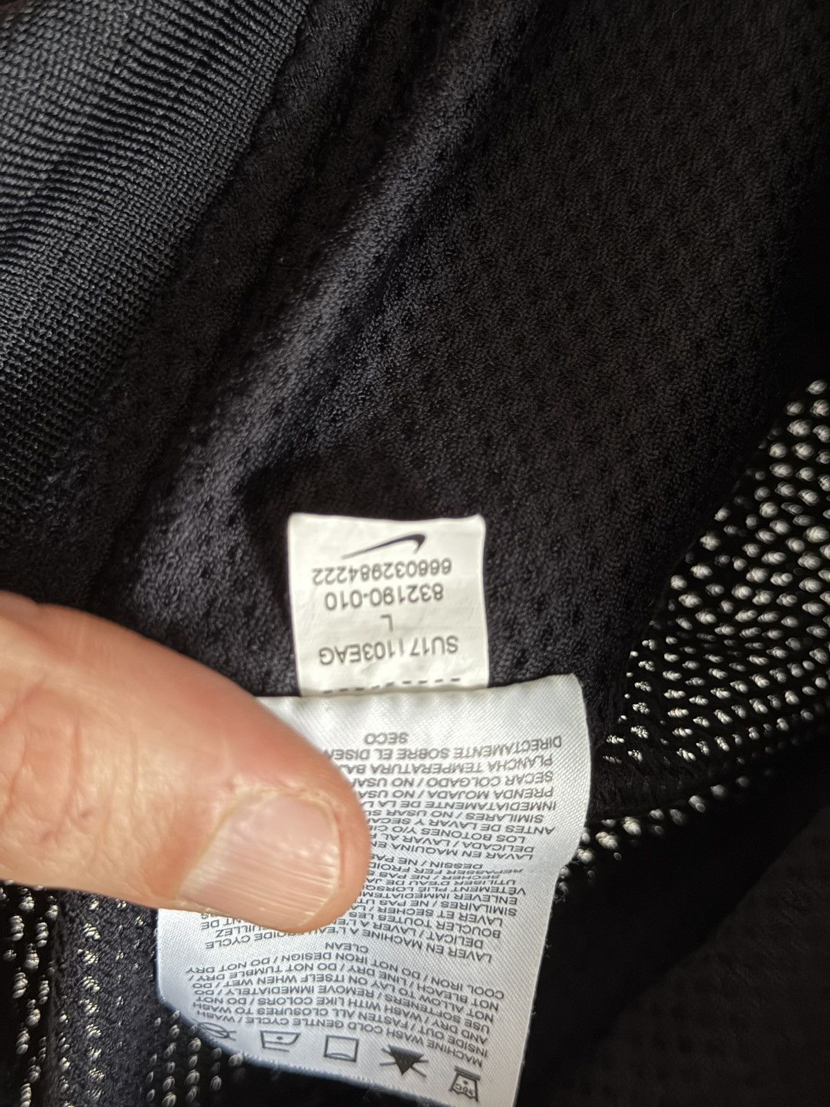 Nike Black Nike sportswear bomber jacket multizip Size US L / EU 52-54 / 3 - 6 Thumbnail