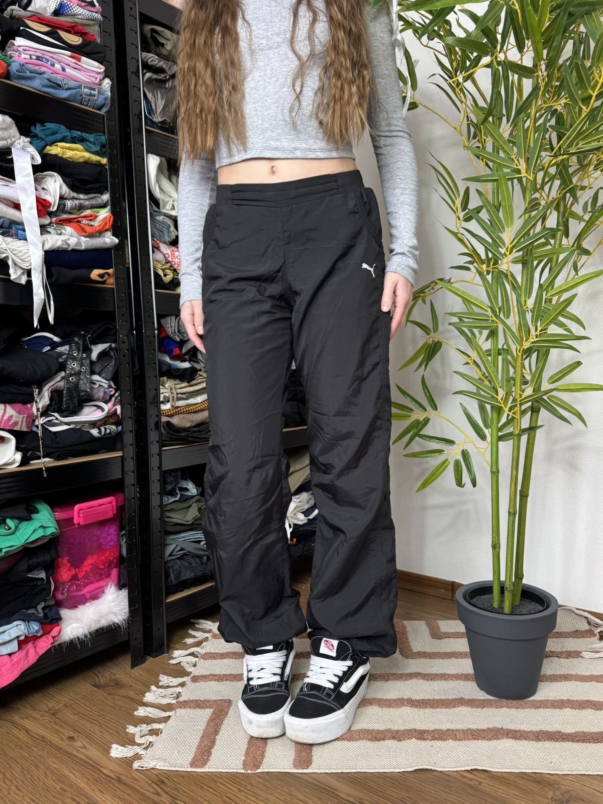 Puma VINTAGE PUMA GORPCORE PARACHUTE PANTS Size 27" / US 4 / IT 40 - 1 Thumbnail