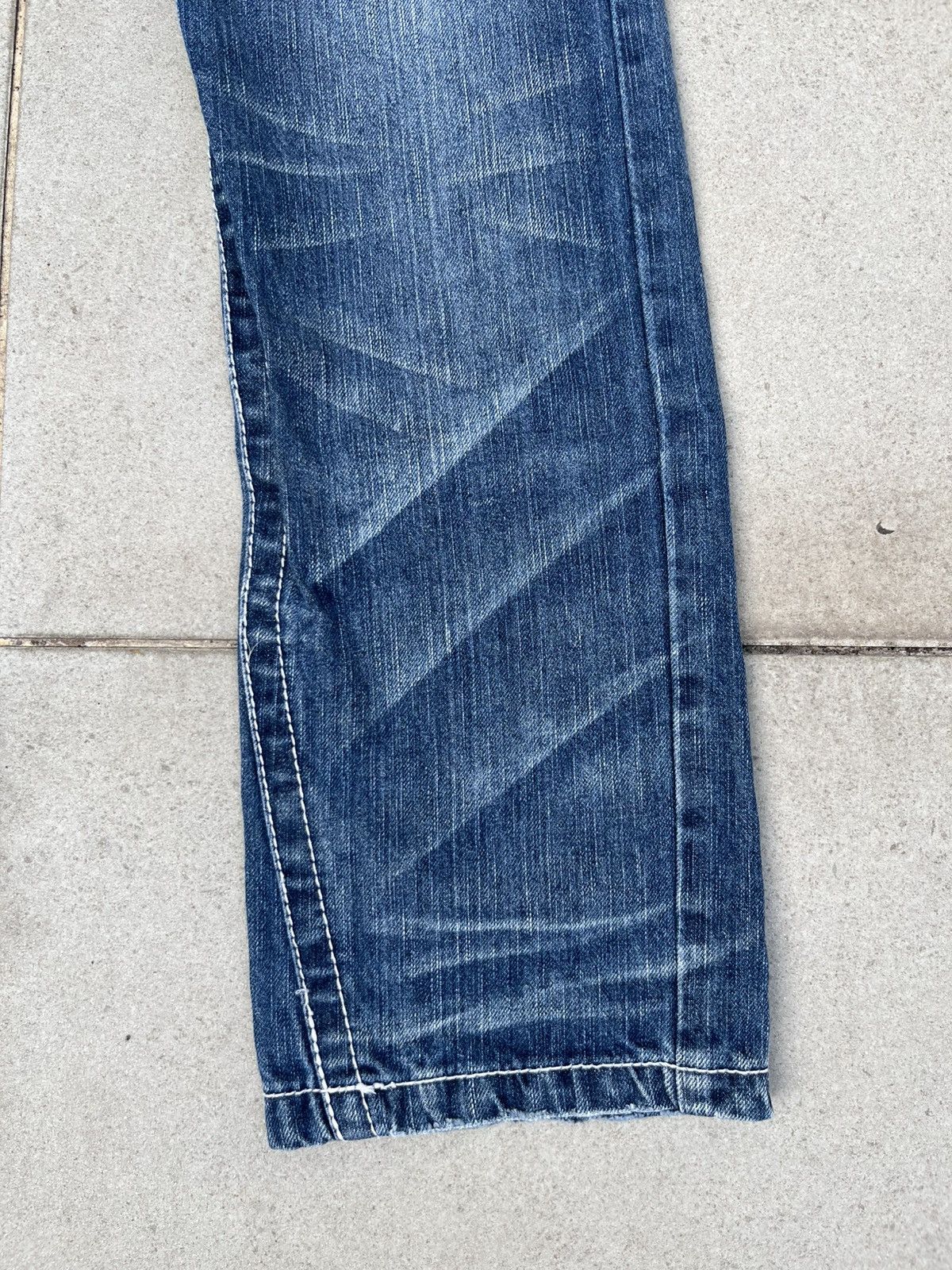 Blue Blue Japan Blue Moon Blue Iconic Japanese Brand Jeans Size US 30 / EU 46 - 3 Thumbnail