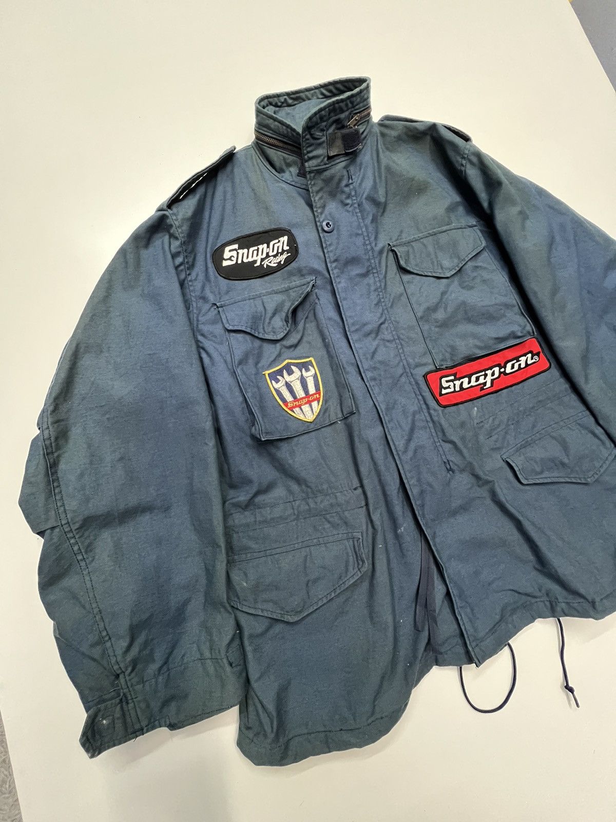 Alpha Industries Alpha Industries Snap On Racing Jacket Size US L / EU 52-54 / 3 - 2 Thumbnail