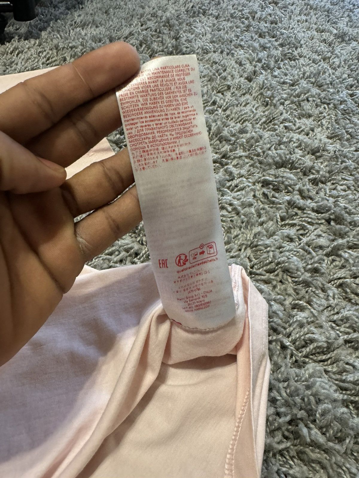 Marni Marni Logo Print T-Shirt Size US S / EU 44-46 / 1 - 6 Thumbnail