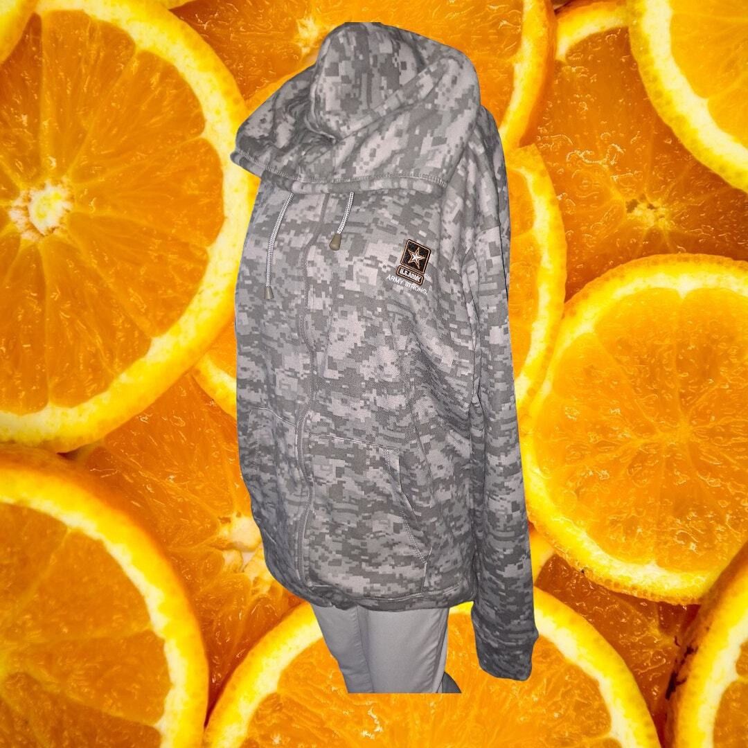 Other US Army Camo Full Zip Hoodie Sweatshirt Size XL Size US XL / EU 56 / 4 - 1 Thumbnail