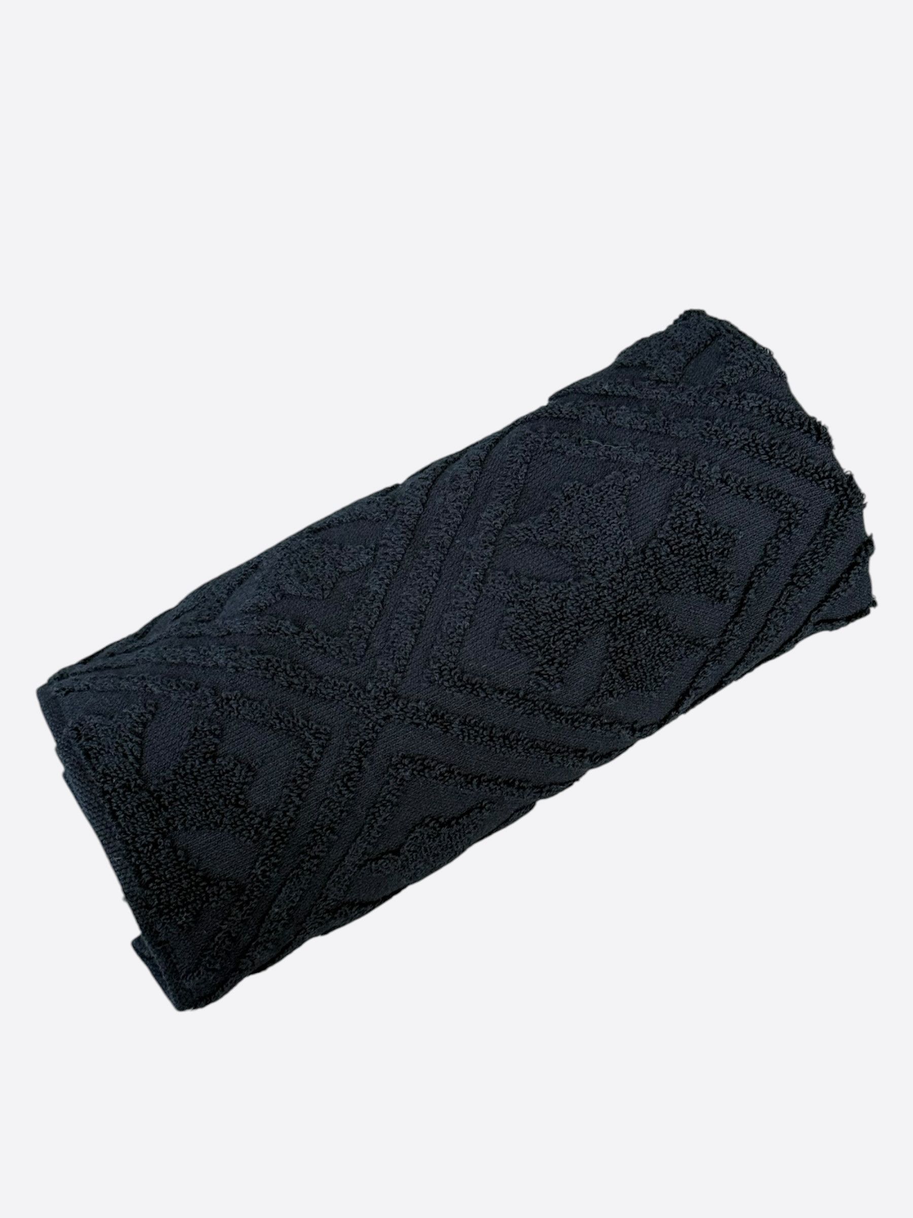 Chrome Hearts Chrome Hearts Black Cross Jacquard Towel Size ONE SIZE - 2 Thumbnail