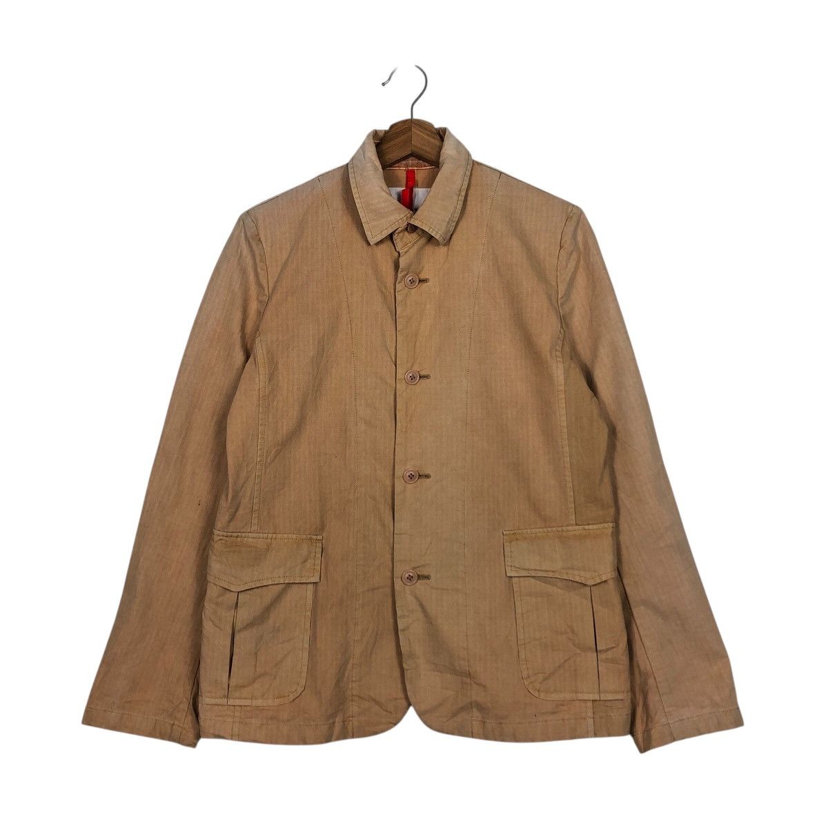 Issey Miyake 📌Vintage Chore Work Biker Jacket Sunaokuwahara Issey Miyake Size US M / EU 48-50 / 2 - 2 Thumbnail