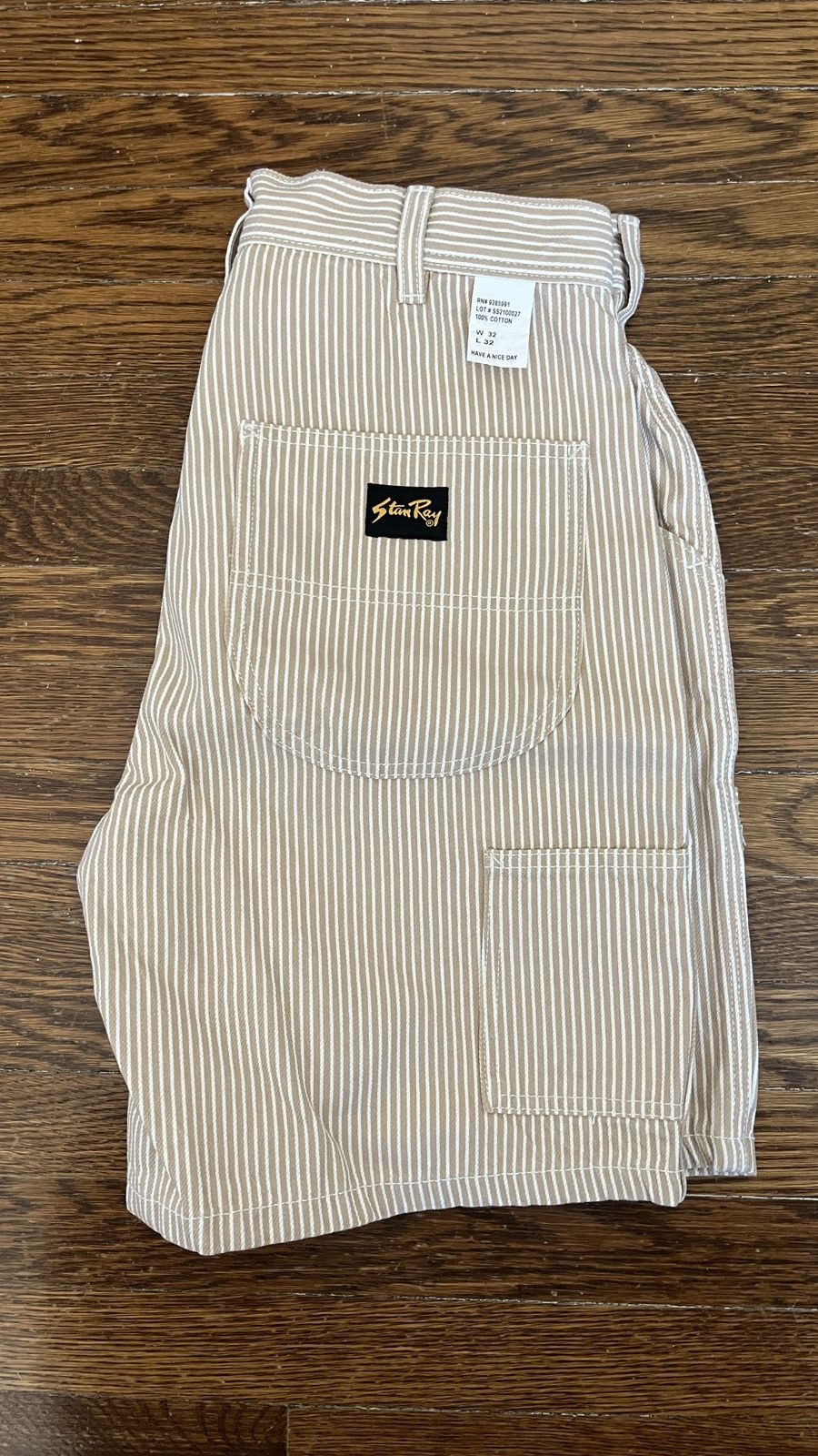 image of Stan Ray - Painter Short Tags On in Beige, Men's (Size 32)