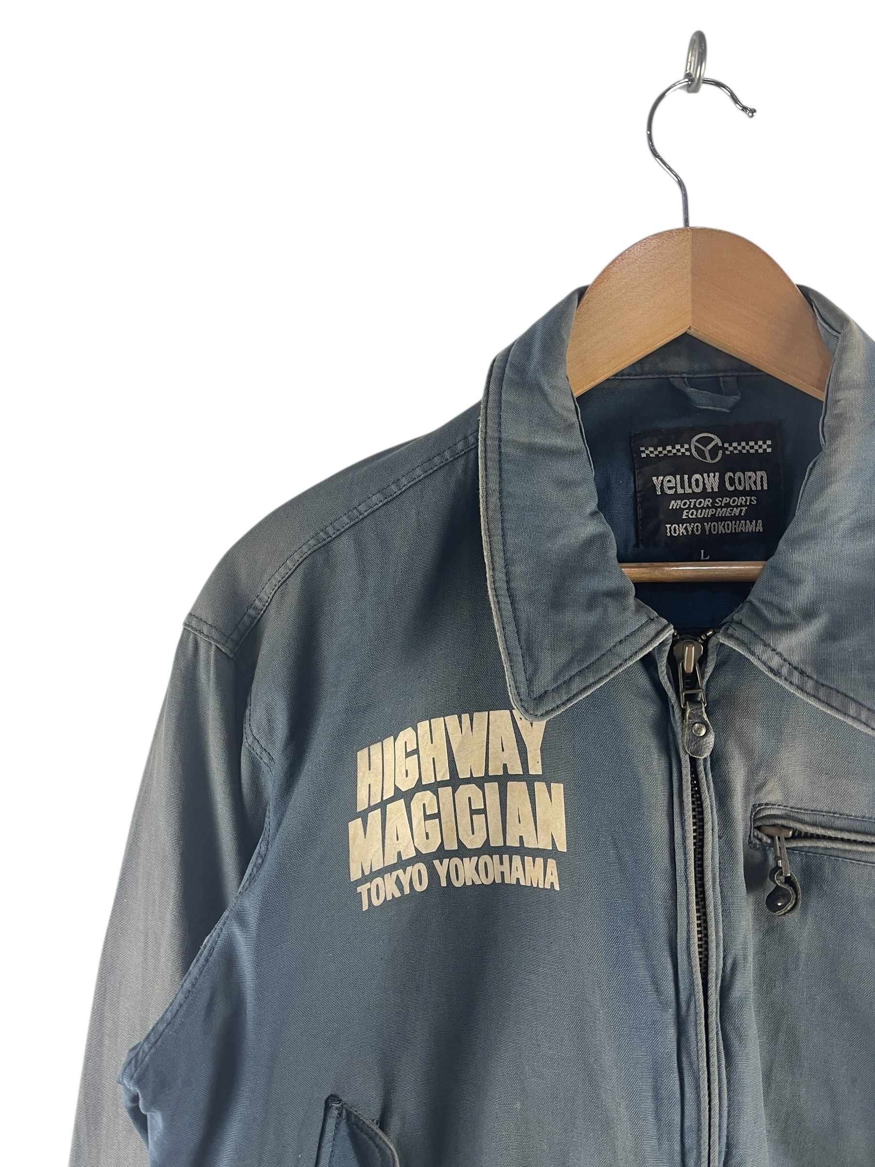 YELLOW CORN Yellow Corn Highway Magician Sledge Hammer Faded Blue Size US L / EU 52-54 / 3 - 8 Thumbnail