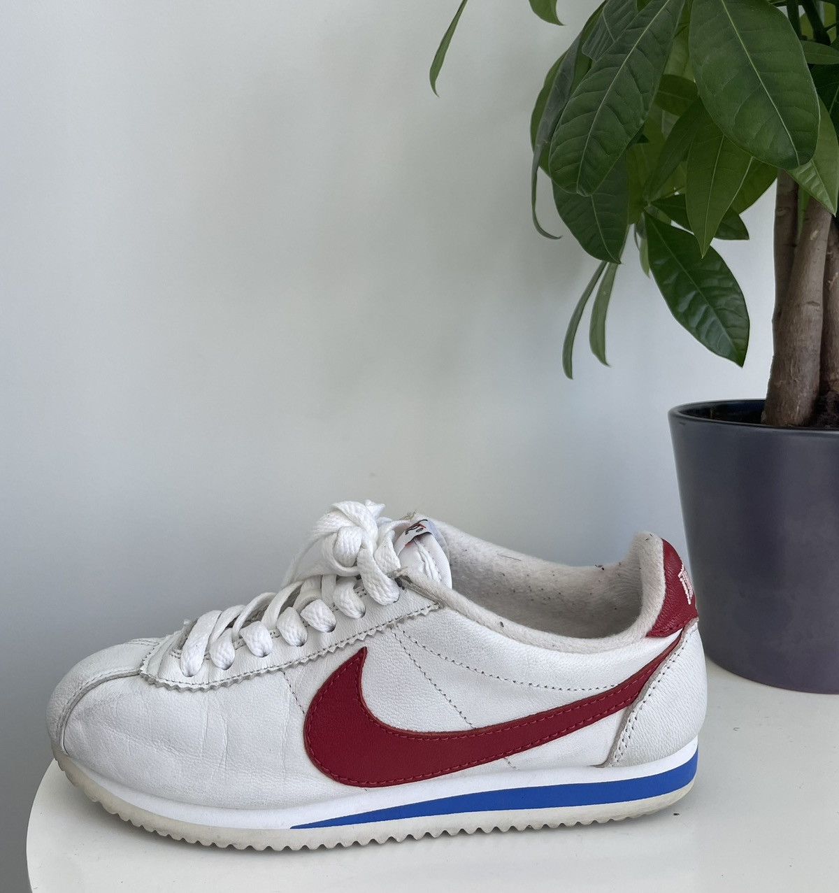 Nike NIKE CORTEZ QS NAI KE FORREST GUMP RED WHITE 885724-164 Size US 6 / IT 36 - 1 Thumbnail