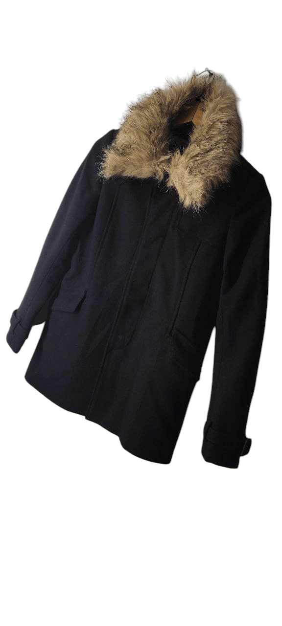 Johnbull JOHNBULL PEACOAT FAUX FUR Size S / US 4 / IT 40 - 6 Thumbnail