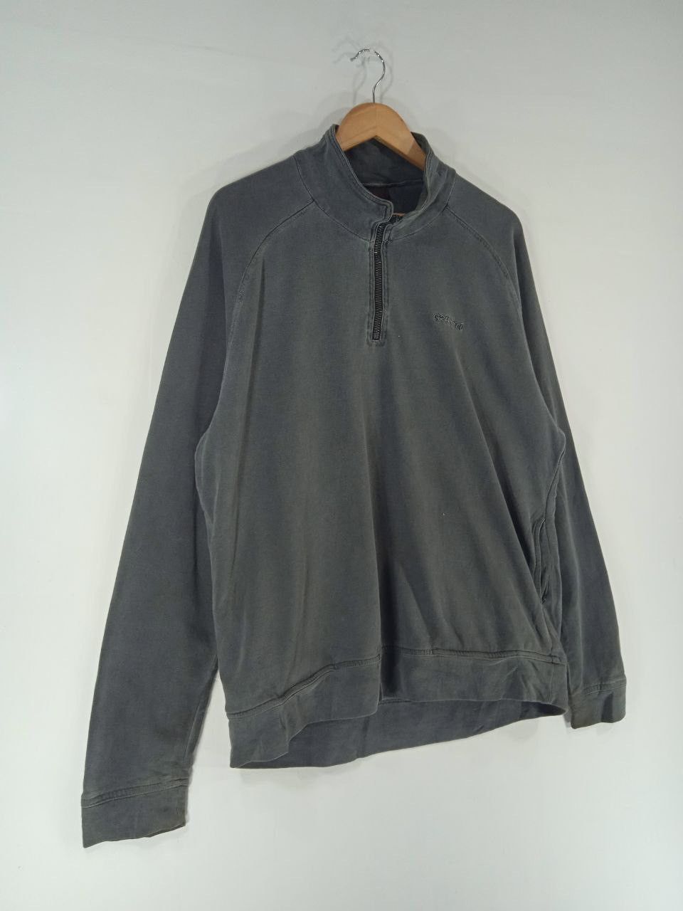 Gramicci Vintage Faded Gramicci Half Zipper Sweatshirt Size US S / EU 44-46 / 1 - 6 Thumbnail