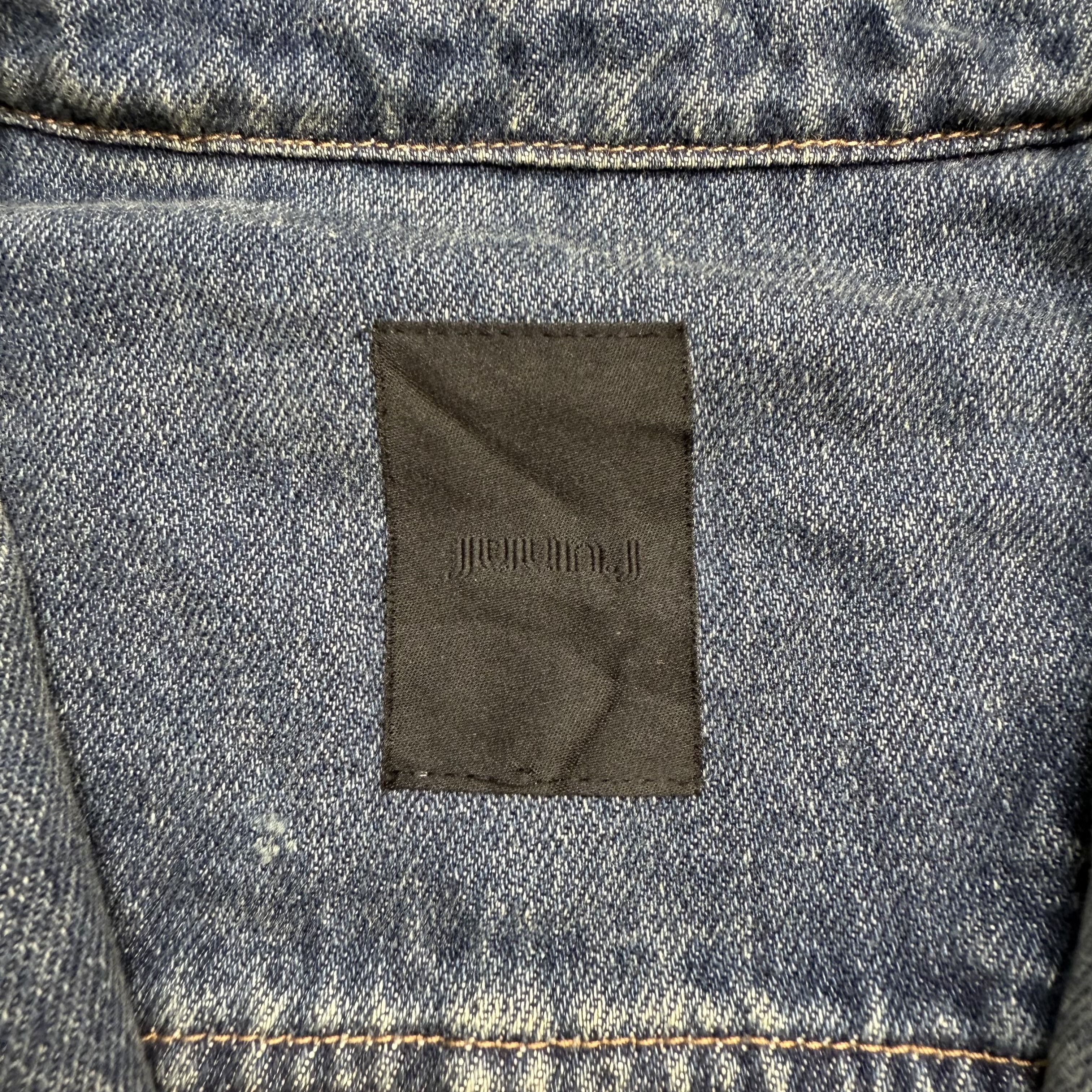 Juun.J Juun.J Distressed Denim Jacket Size US M / EU 48-50 / 2 - 8 Thumbnail