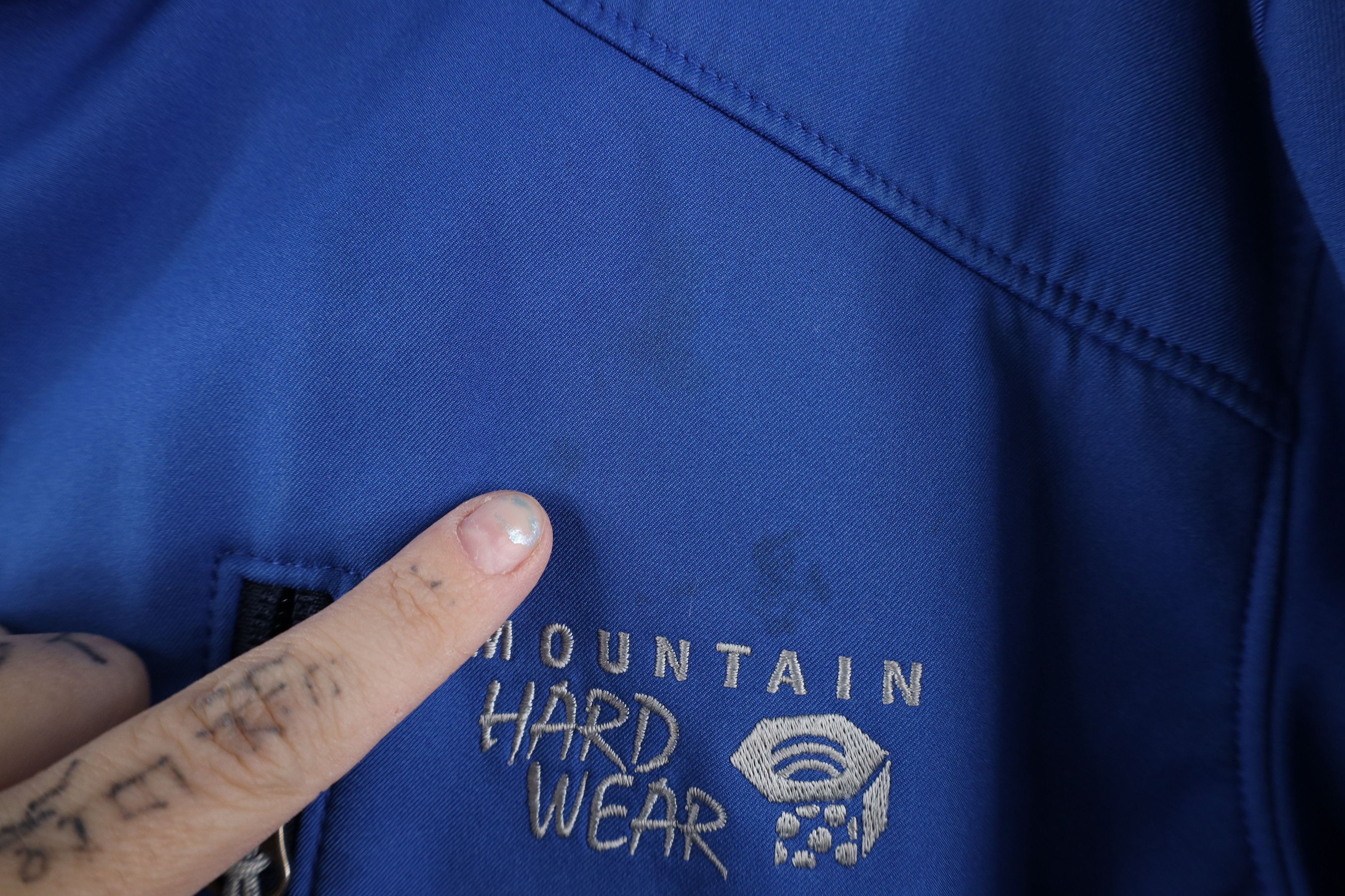 Mountain Hardwear × Vintage Mountain Hardwear Spell Out Fleece Lined Full Zip Jacket Size US L / EU 52-54 / 3 - 6 Thumbnail