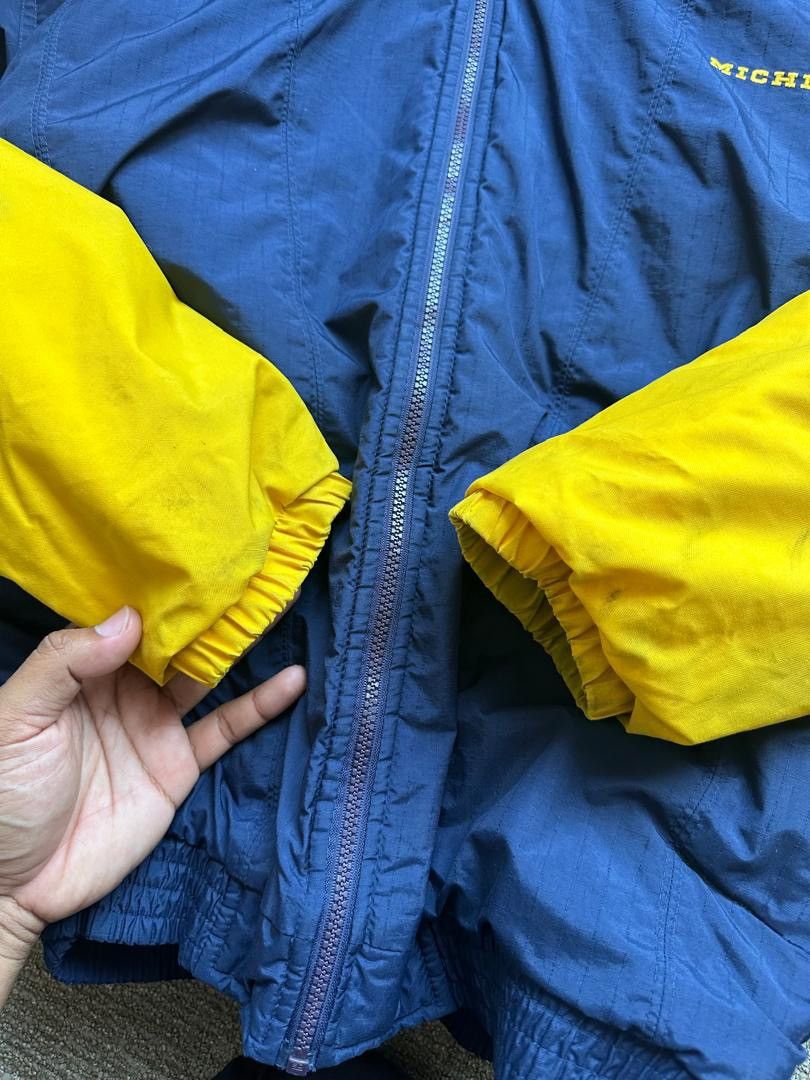 Nike × Vintage NIKE MICHIGAN PUFFER JACKET Size US L / EU 52-54 / 3 - 4 Thumbnail