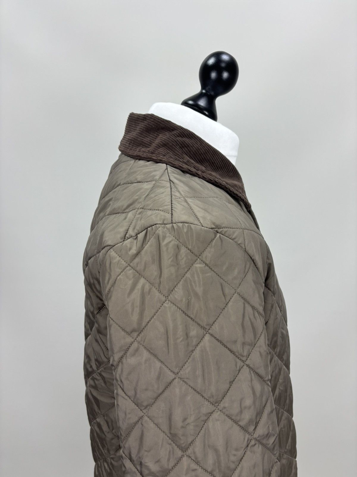 Barbour Mens quilted jacket Barbour Liddesdale Size S Color Brown Size US S / EU 44-46 / 1 - 6 Thumbnail