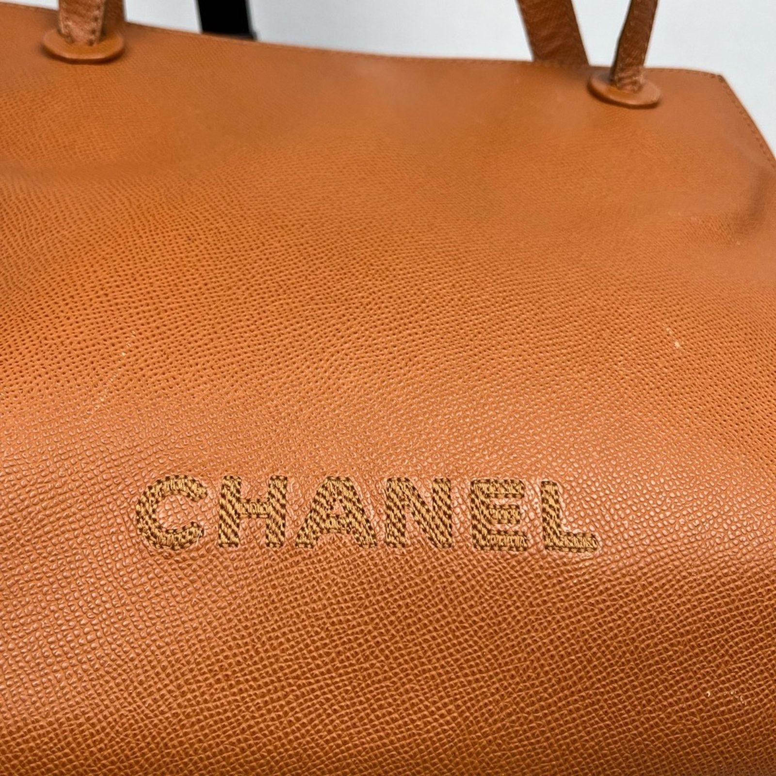Chanel Chanel Caviar Tote in Camel Size ONE SIZE - 6 Thumbnail