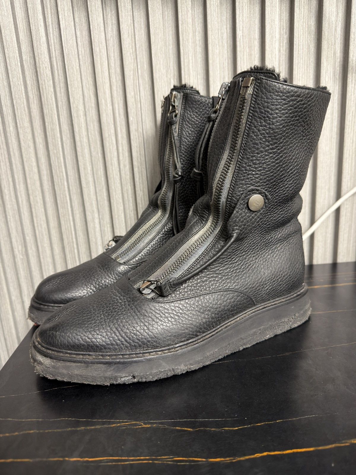 Balenciaga 🕷️Front double zip boots Size US 9 / EU 42 - 1 Thumbnail