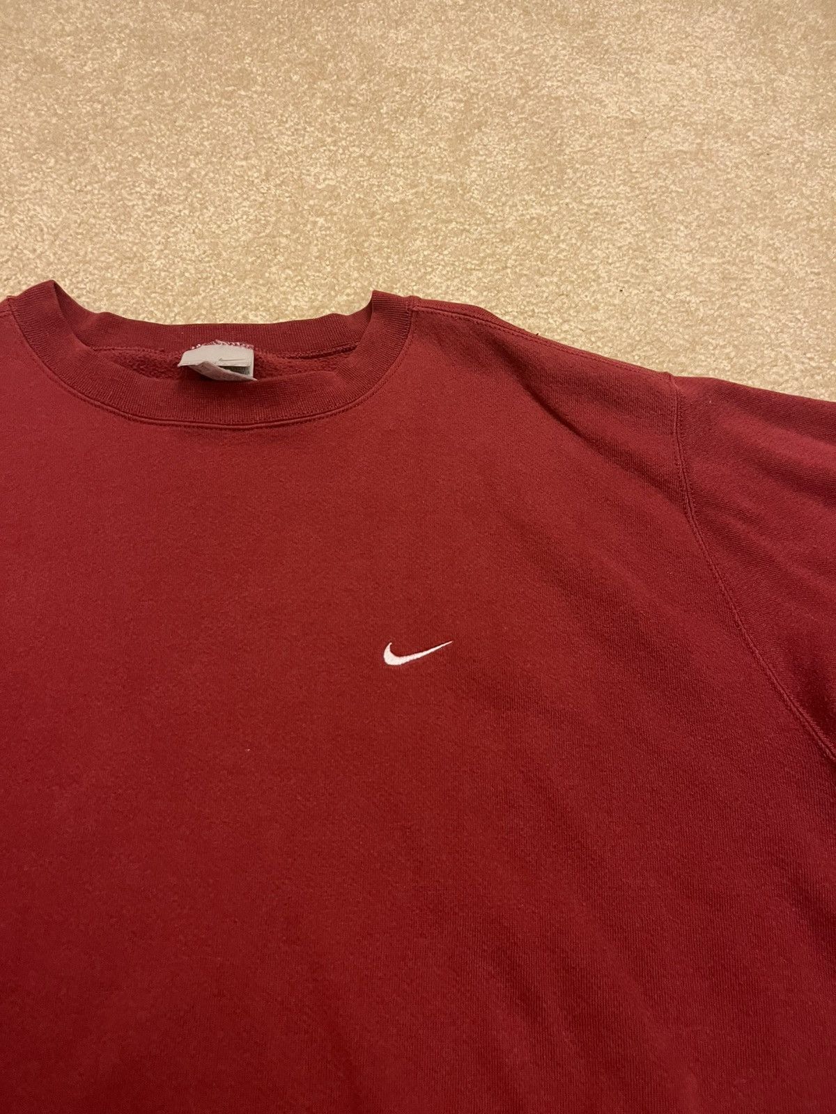 Nike Vintage Nike Swoosh Crewneck Sweater Size US L / EU 52-54 / 3 - 2 Thumbnail